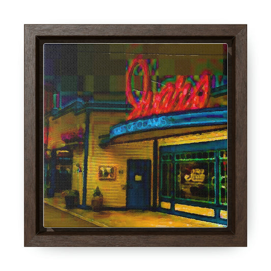 Gallery Canvas Wraps, Square Frame ...  In-A-Hurry & Stressed? ... Remember: Keep "Clam" ... Clam_Happy ...  'Ivars: Seattle Waterfront' ... Personal Archives ... Original Works ...