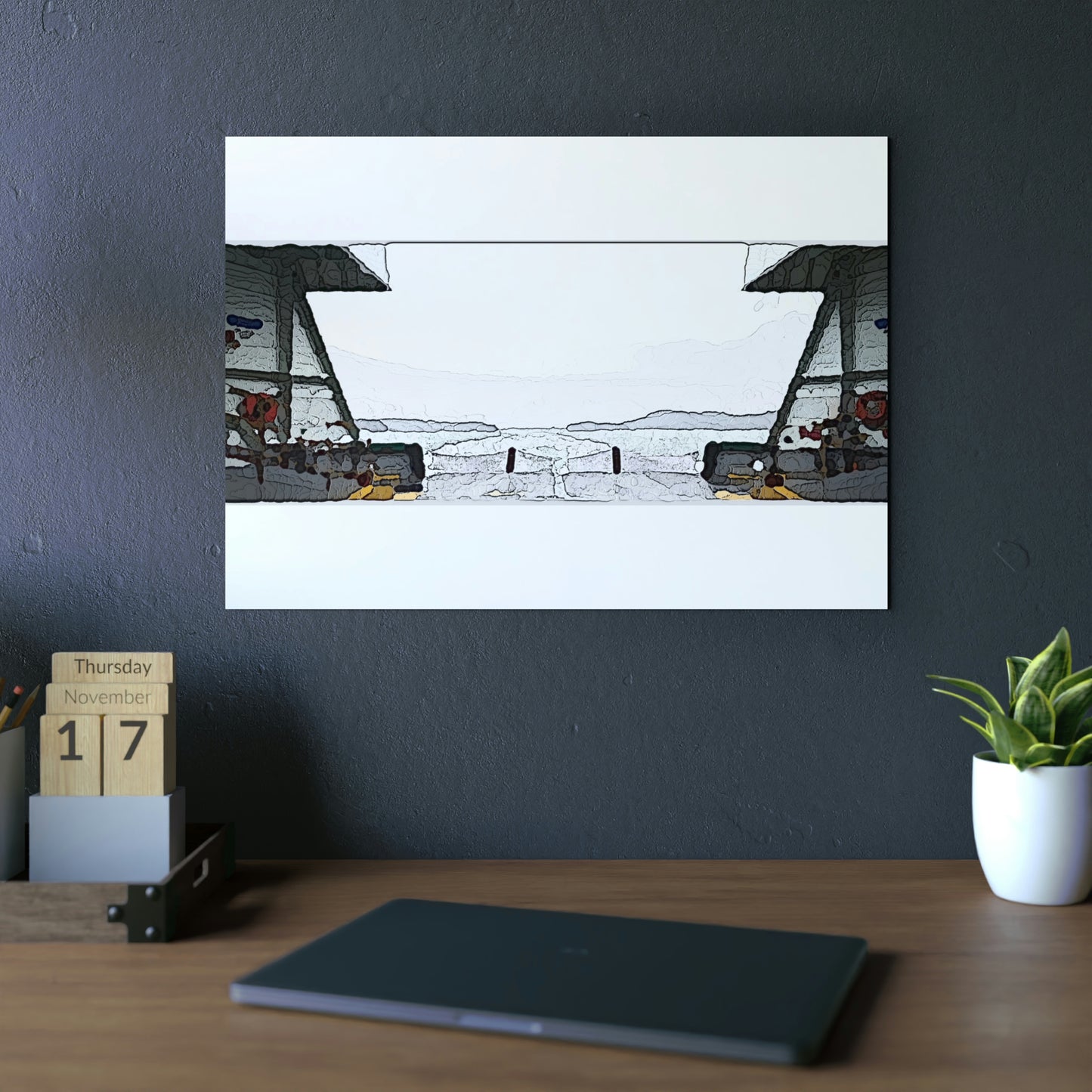 Aluminum Composite Panels ... WADOT: Washington-Department-Of-Transportation: "Anacortes, USA <-> Sydney, BC ... Ferry Crossing" ... Family Archives ... Original Works ...