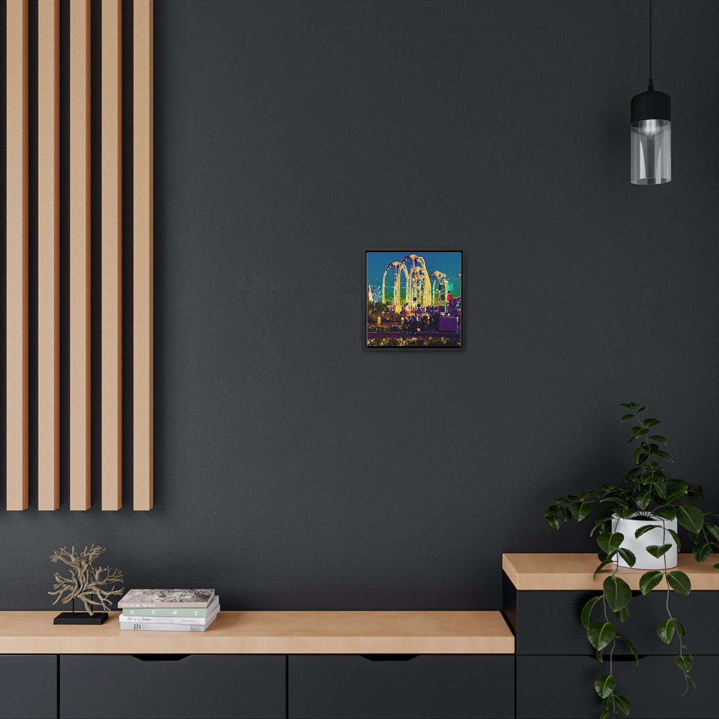 Gallery Canvas Wraps, Square Frame ... "Arches 'Like-No-Other' ... " Seattle World's Fair: 1962. A Family Original ...