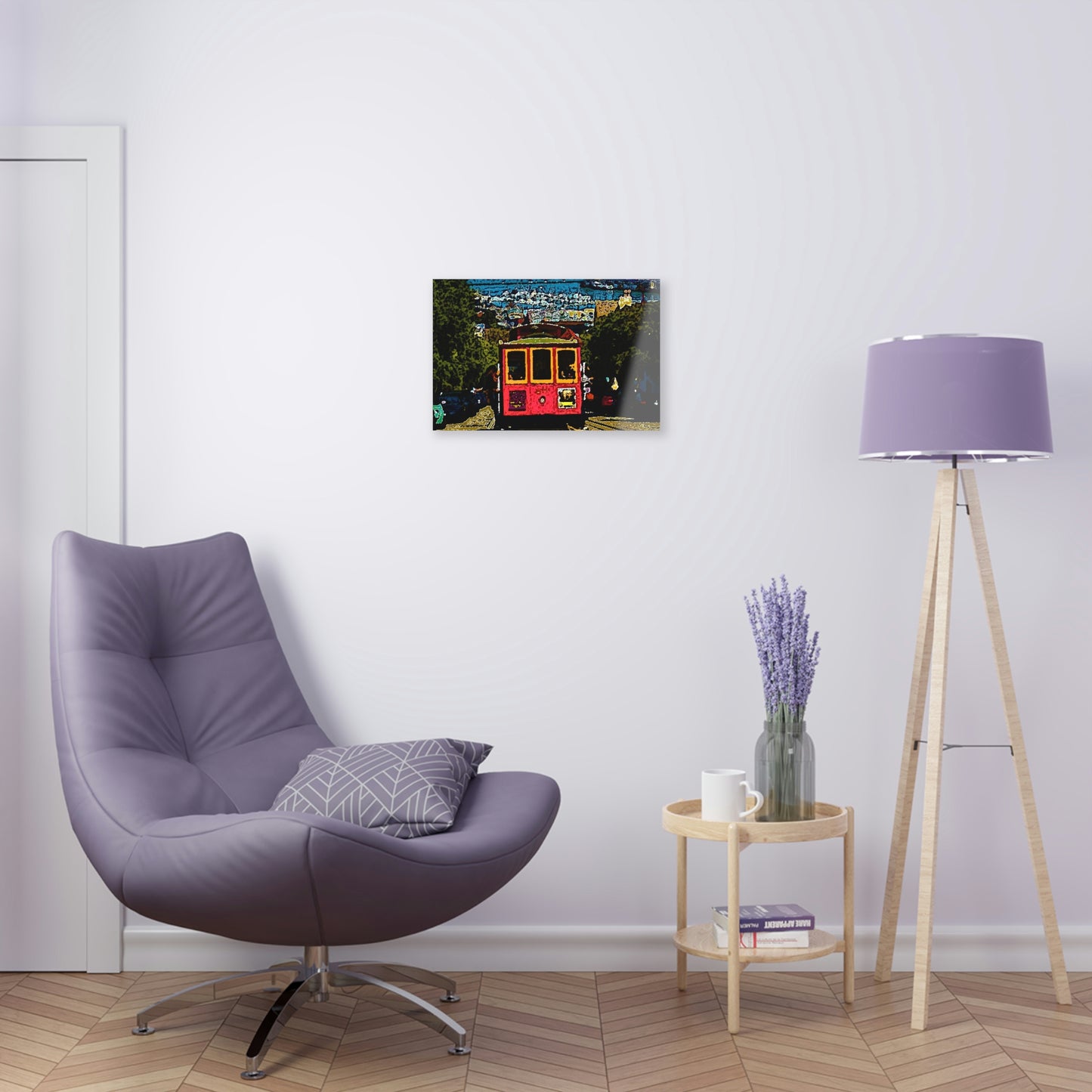 Acrylic Prints ... San Francisco ... 'A Rice-A-Roni-Treat' ... "A Cable Car Classic" ... Family Archives: 1973 ... Original Works ...