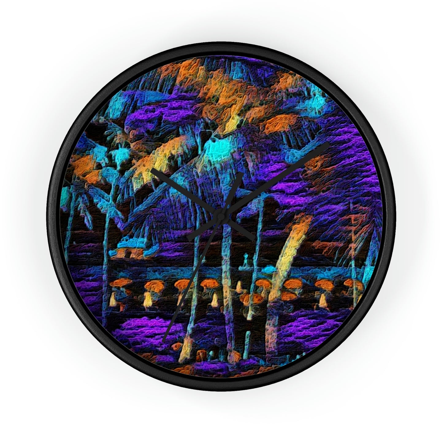 Wall Clock ... "The Royal Hawai'ian: Waikiki Beach_Beach" ... Honolulu, HI ... Ocotber 2014 (Halloween) ... Original Works ...