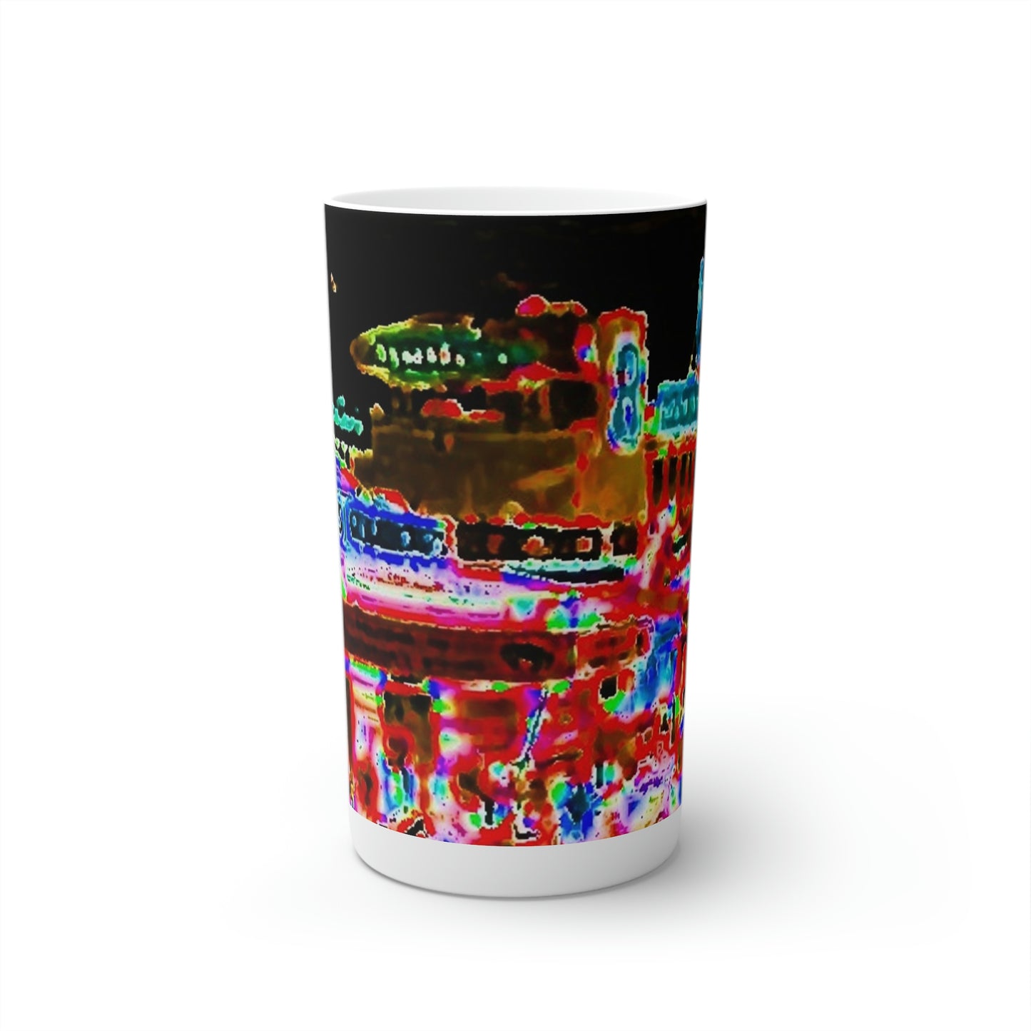 Conical Coffee Mugs (3oz, 8oz, 12oz) ... "No.9 Fishermen's Grotto - Fishermen's Wharf, SF, California" ... Family Archives: 1970's ... Original Works ...