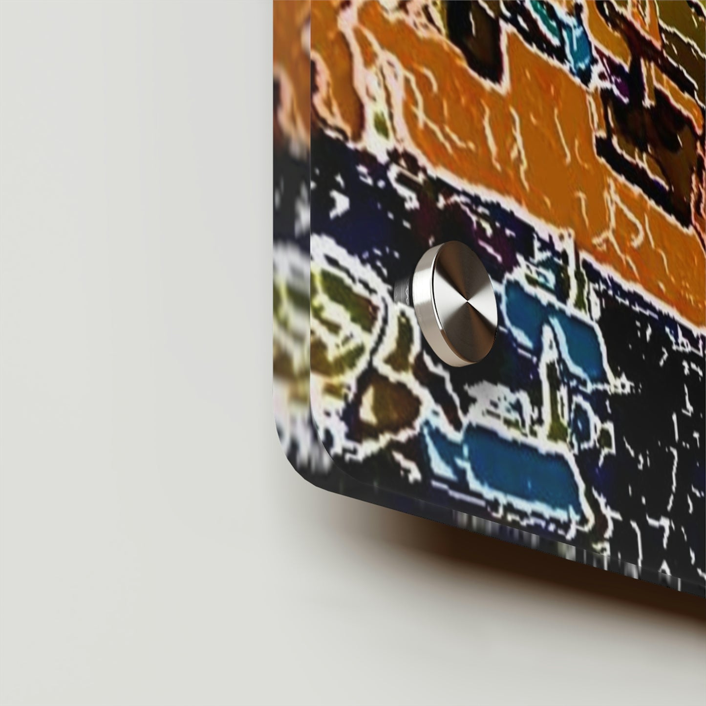 Acrylic Wall Art Panels ... A Crazy Street ... 'Eight Winding Curve-Switchbacks' ... "Lombard Street, San Francisco, CA' ... Family Archives: 1970's ... Original Works ...
