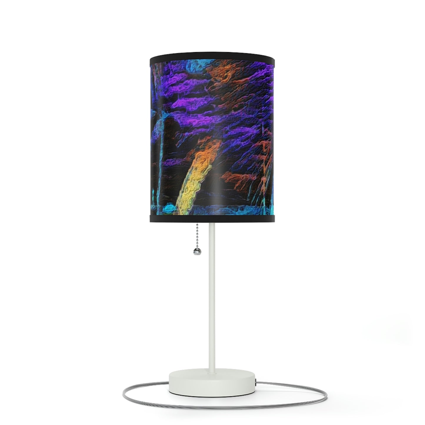 Lamp on a Stand, US|CA plug ... "The Royal Hawai'ian: Waikiki Beach_Beach" ... Honolulu, HI ... Ocotber 2014 (Halloween) ... Original Works ...