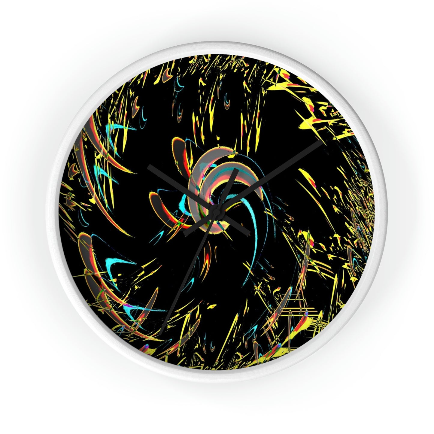 Wall clock ... "Waning Moon" ... Central Idaho ... October 2022 ... Rendering Time: 22 Hours ... Original Works ...