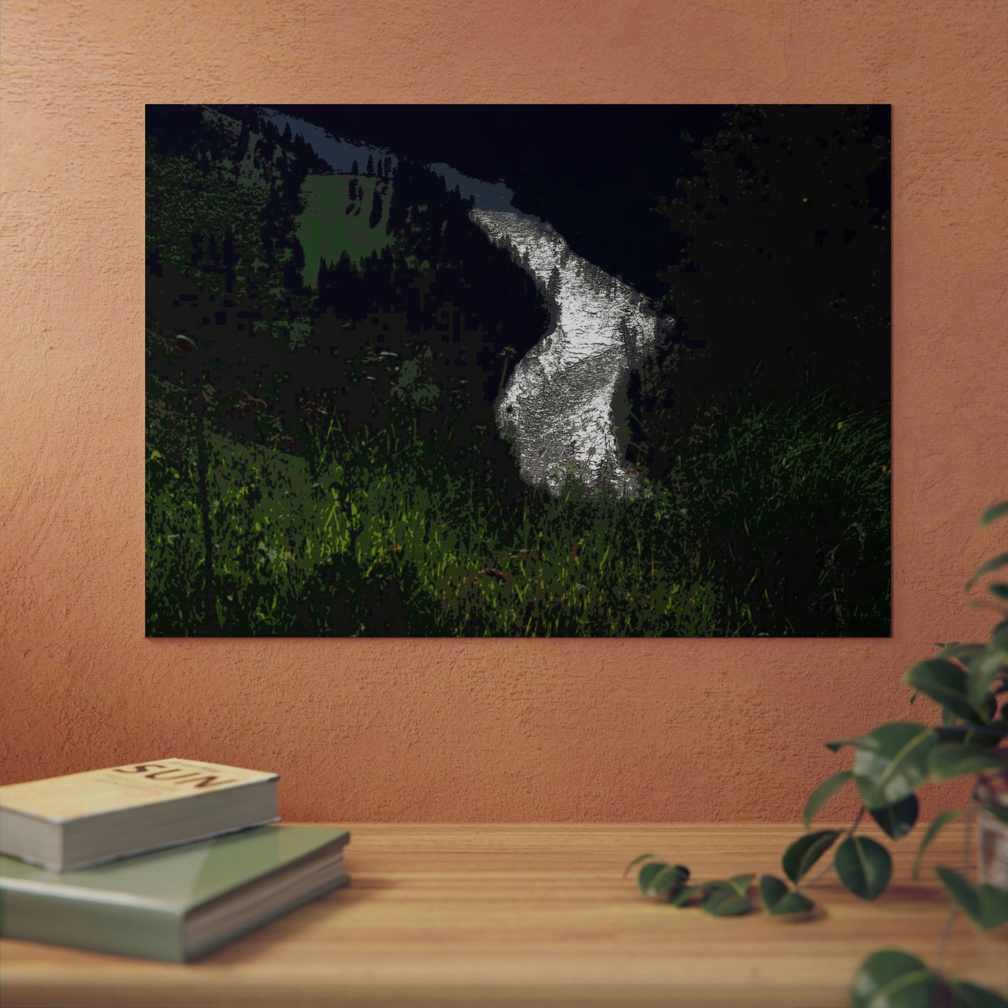 Aluminum Composite Panels ... "The River Of No Return" ...The Salmon River: Frank Church Wilderness ... Salmon River, Idaho ... Original Works ...