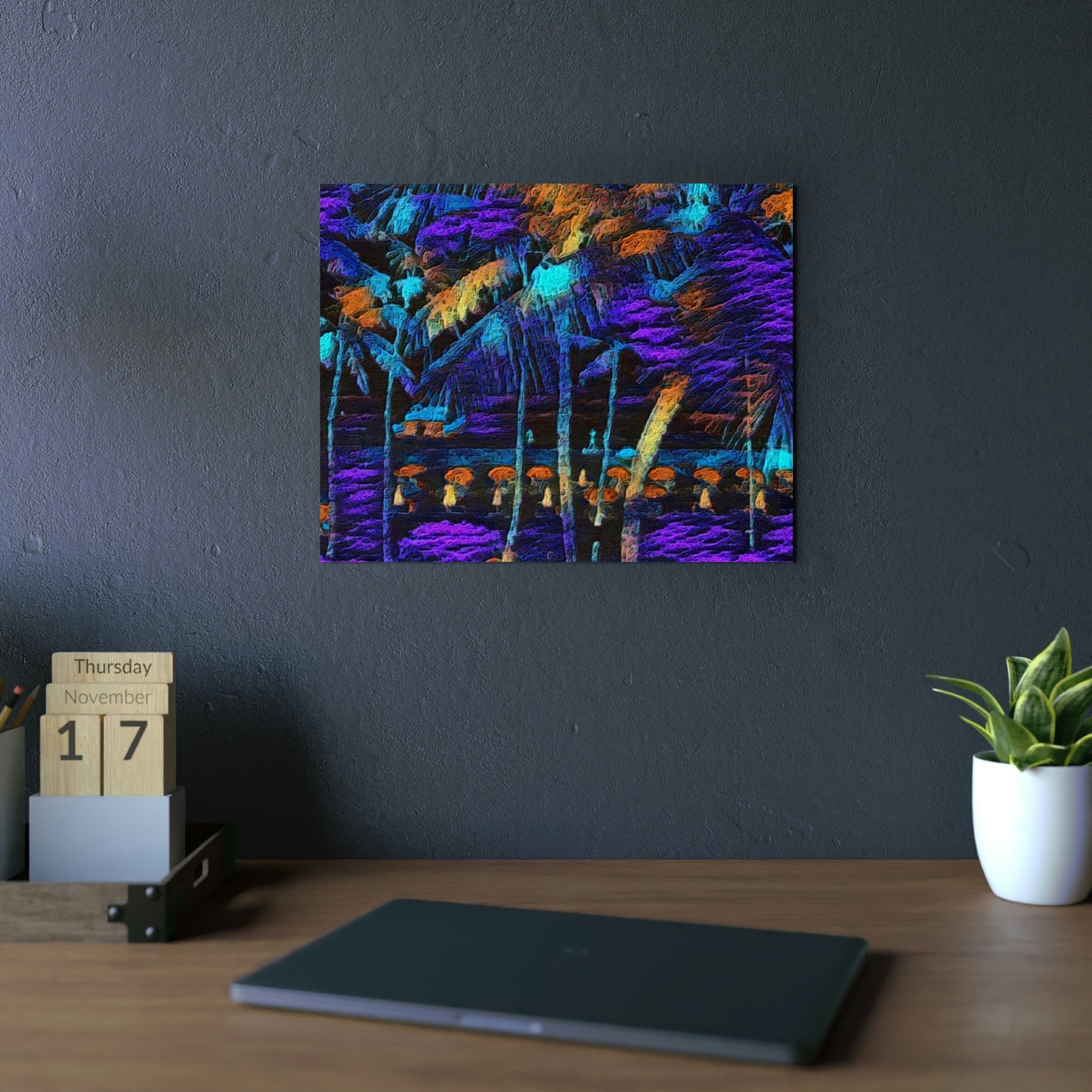 Aluminum Composite Panels ... "The Royal Hawai'ian: Waikiki Beach_Beach" ... Honolulu, HI ... Ocotber 2014 (Halloween) ... Original Works ...