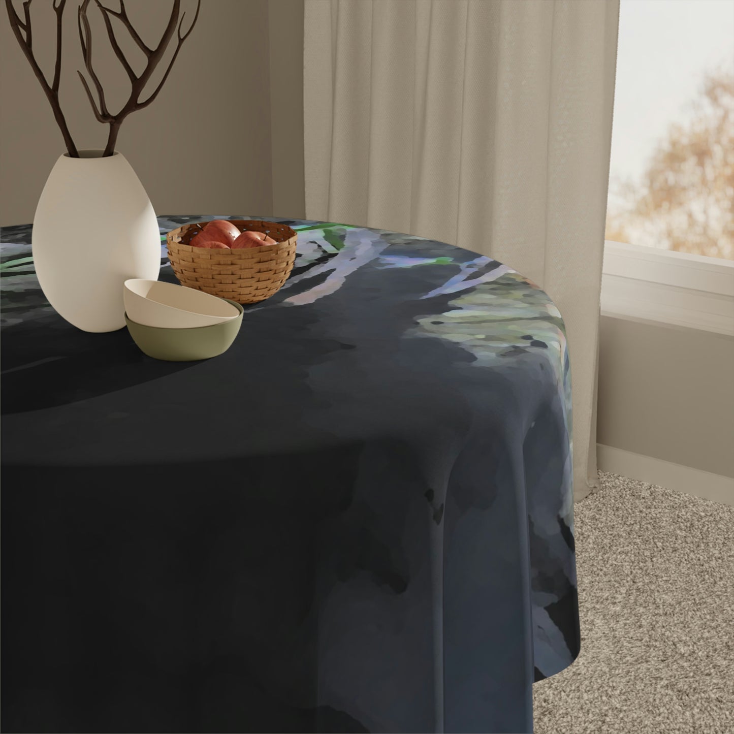 Tablecloth, ...  "Come Fly With Us At CIP Airways" .. CIP: Central_Idaho-Properties ...