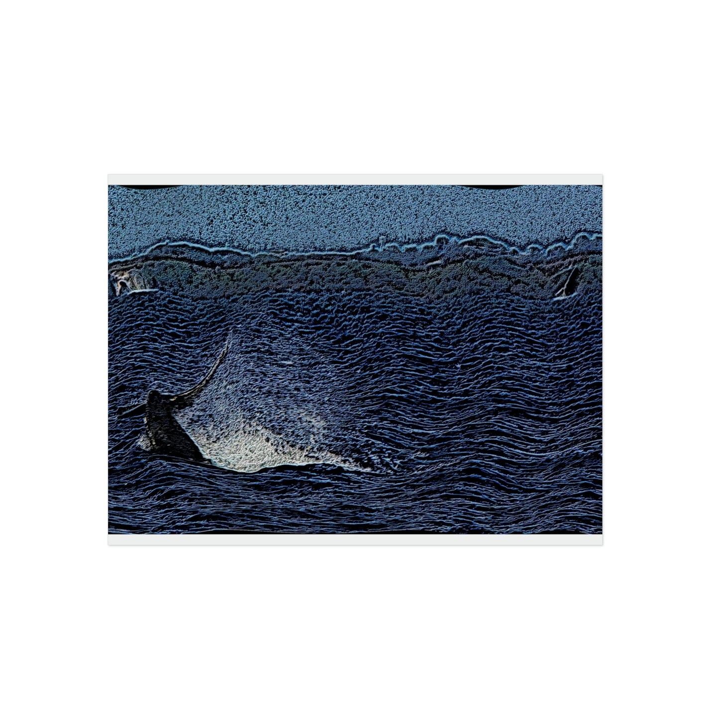 Aluminum Composite Panels ... "The Humpbacks Of Maui_3" ... 'It Takes Three' ... April Fools Day 2023 ... Family Archives (KPH) ... Original Works