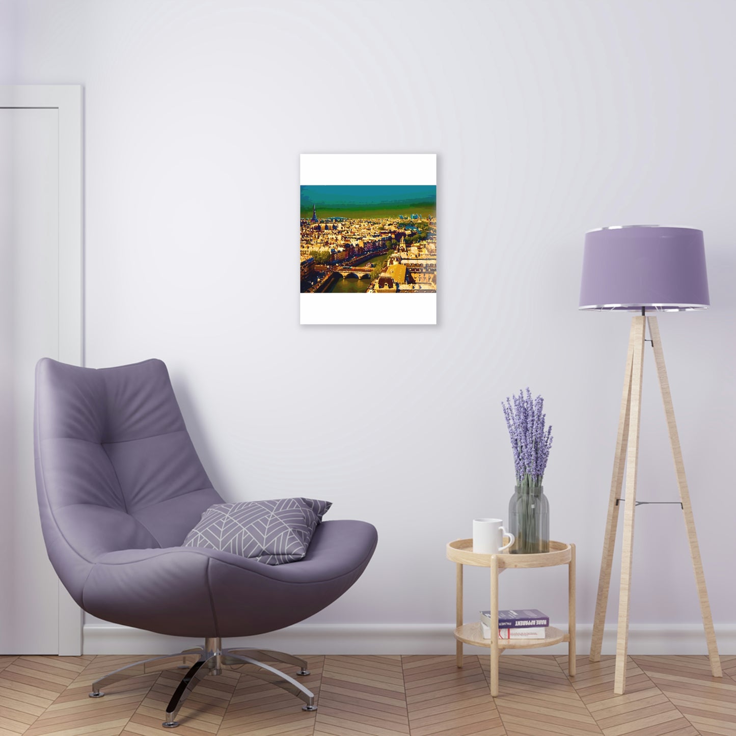 Acrylic Prints ... Au Paris ... "Along The River Seine" ... Barbara Joan Bonnel-Holt: 1972 ... Original Works ...