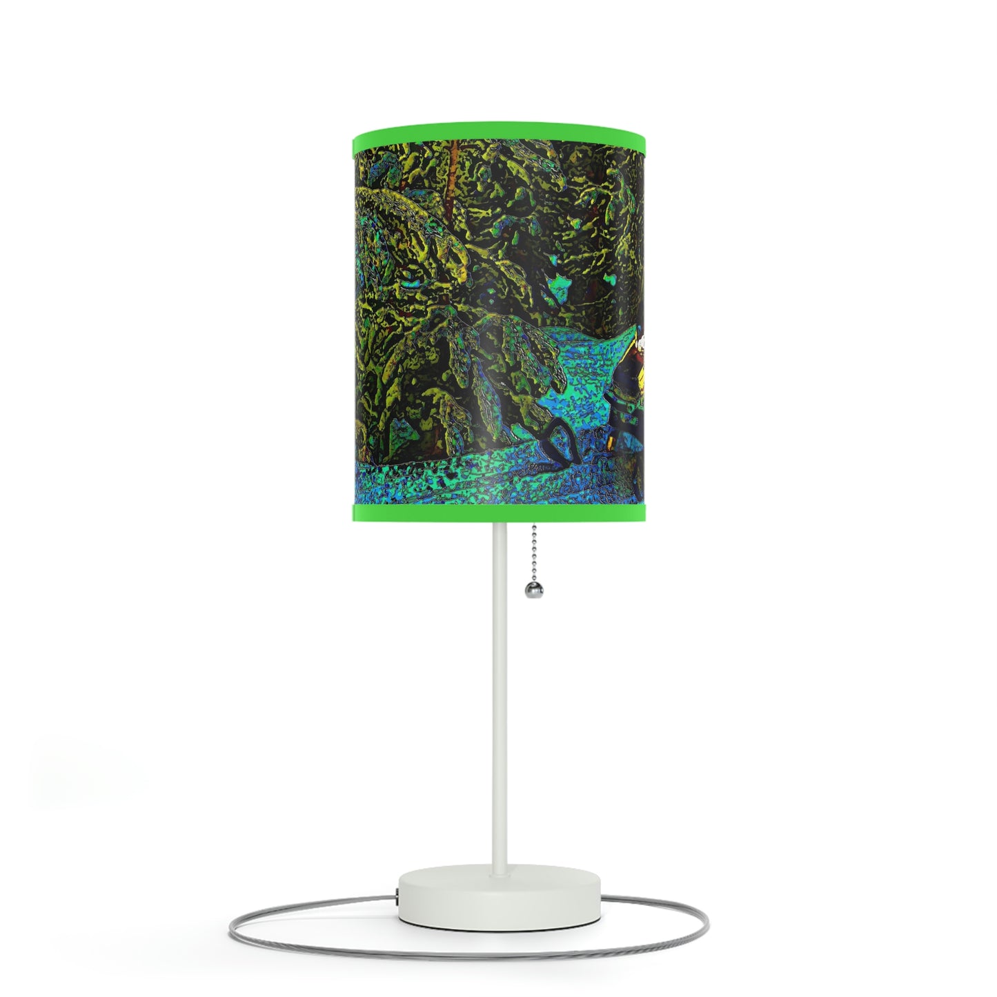 Lamp on a Stand, US|CA plug ... Yep ... "Another Day ... Riding Through The Wilderness ... " ... February 2023 ... Original Works ...
