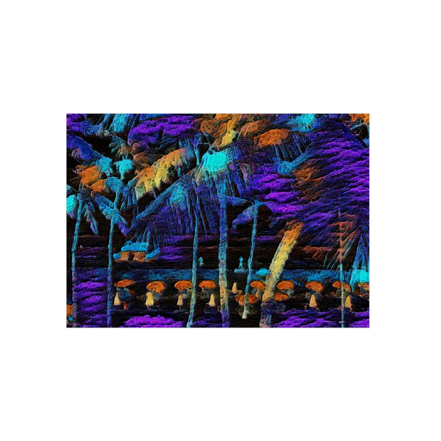 Aluminum Composite Panels ... "The Royal Hawai'ian: Waikiki Beach_Beach" ... Honolulu, HI ... Ocotber 2014 (Halloween) ... Original Works ...