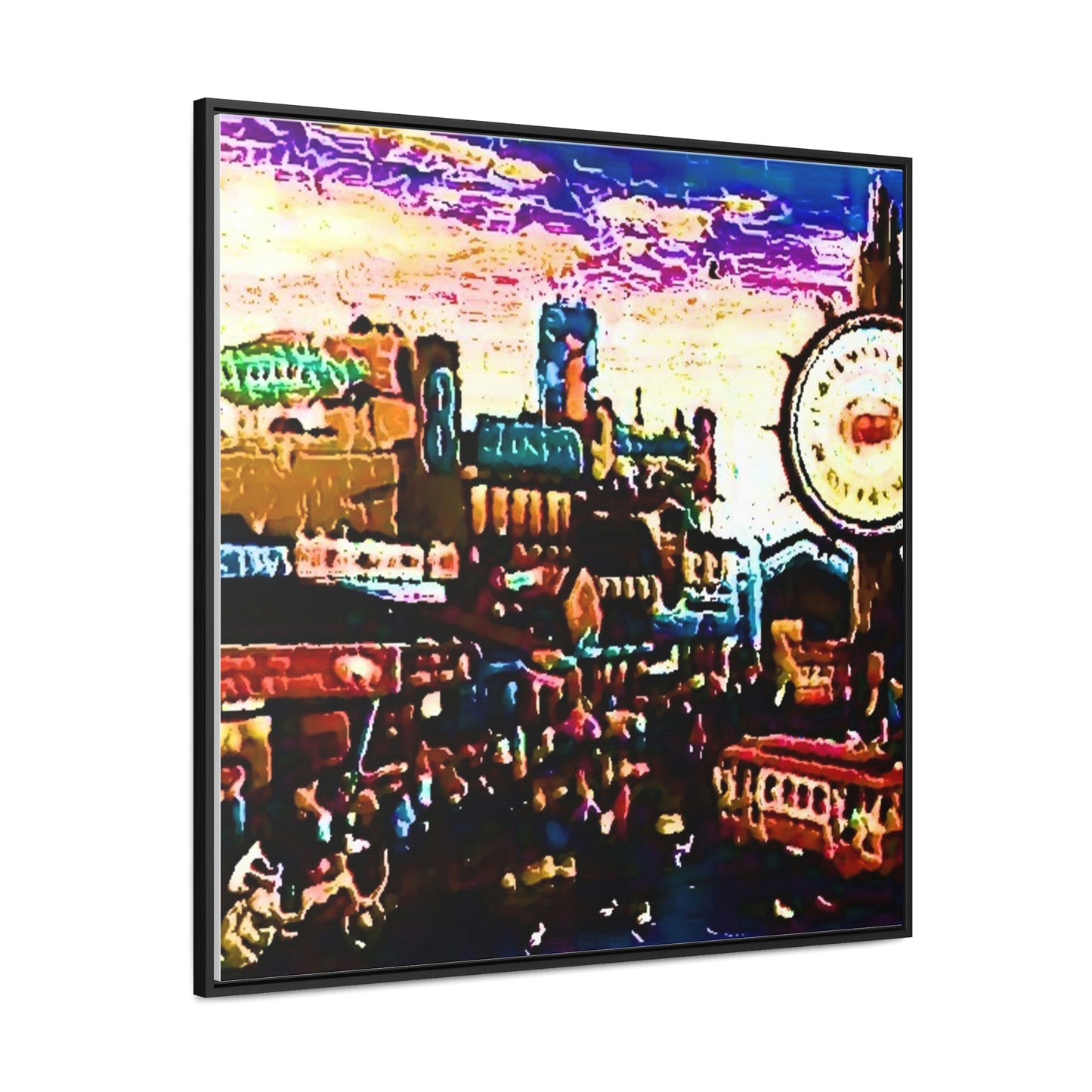 Gallery Canvas Wraps, Square Frame ... "No.9 Fishermen's Grotto - Fishermen's Wharf, SF, California" ... Family Archives: 1970's ... Original Works ...
