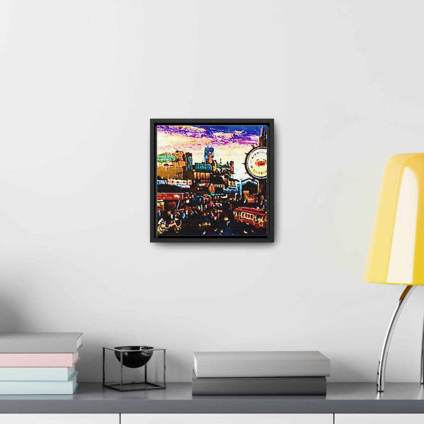 Gallery Canvas Wraps, Square Frame ... "No.9 Fishermen's Grotto - Fishermen's Wharf, SF, California" ... Family Archives: 1970's ... Original Works ...