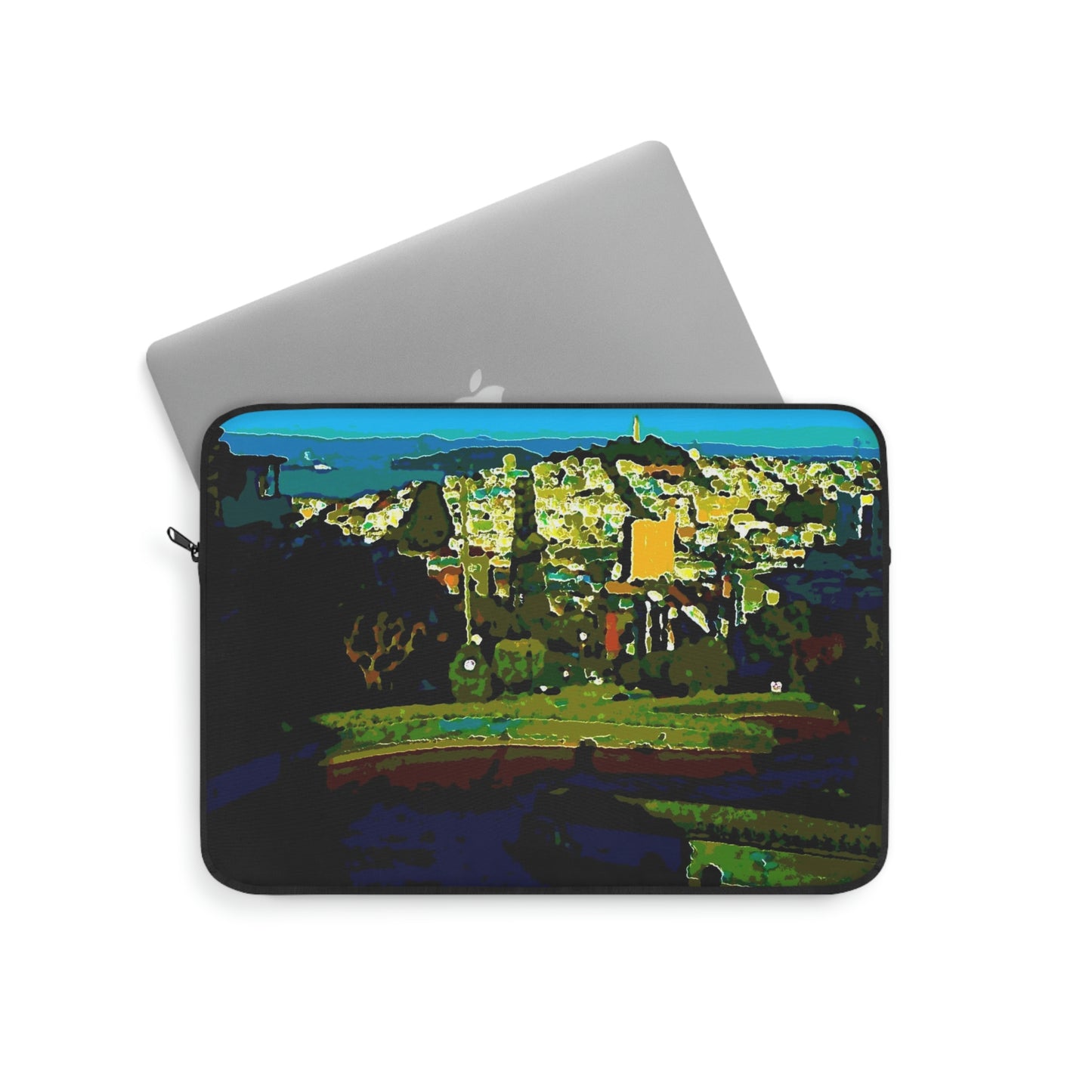 Laptop Sleeve ...  "Lombard Street San Francisco, CA, USA" ... Family Archives 1970's ... Original Works ...