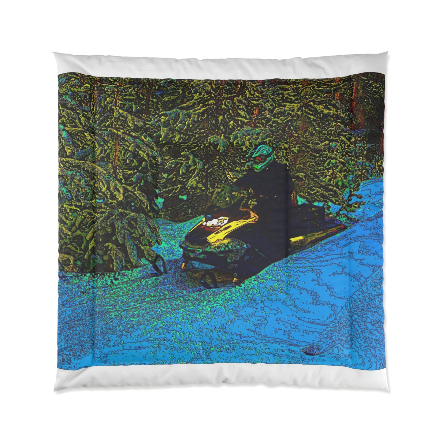 Comforter ... Yep ... "Another Day ... Riding Through The Wilderness ... " ... February 2023 ... Original Works ...