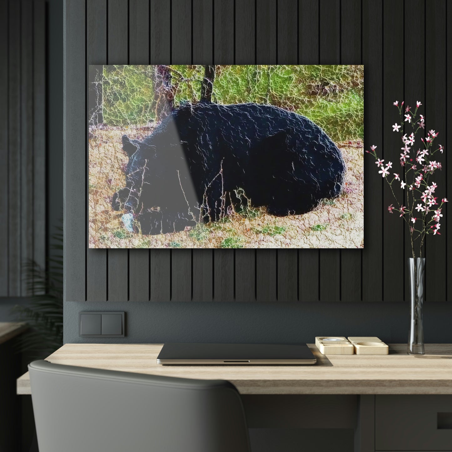 Acrylic Prints ... RCY: "Rhett Creek Yogi ... '500 Lbs Of Autumn Season Hunger' ..."  ... September 2022 ... Central Idaho ... Original Works ...