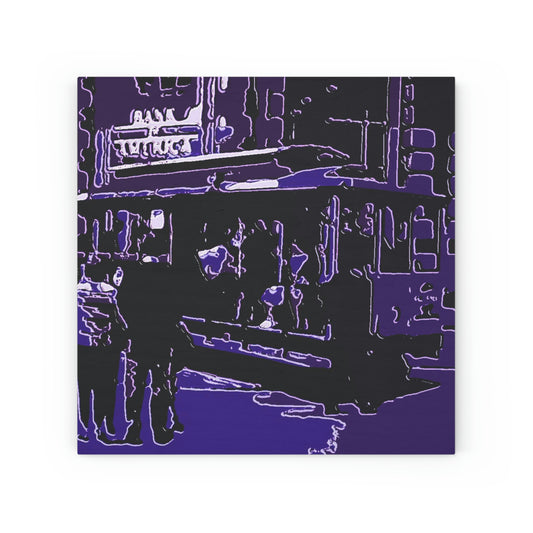 Wood Canvas ... San Francisco ... 'Rice-A-Roni-A-San Francisco Treat' ... "A Cable Car Classic" ... Family Archives: 1973 ... Original Works ...