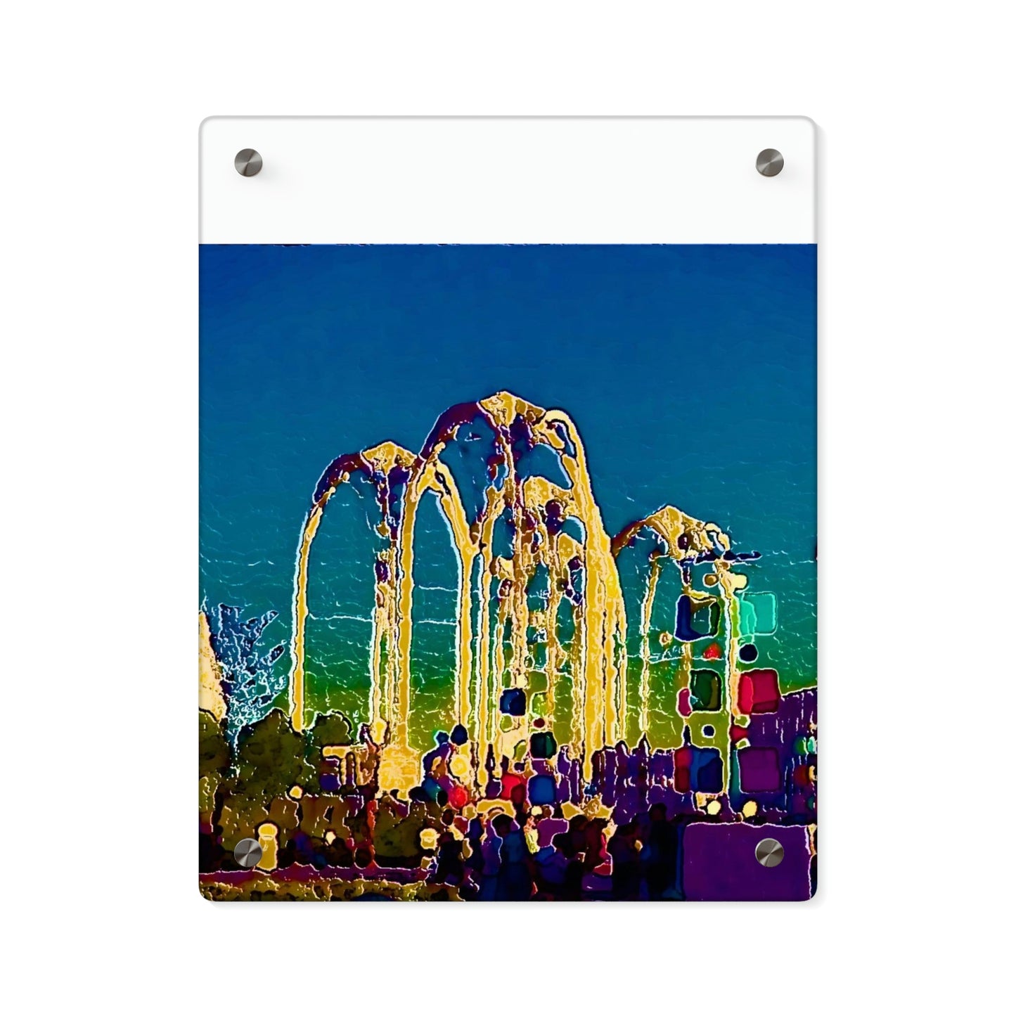Acrylic Wall Art Panels ... "Arches 'Like-No-Other' ... " Seattle World's Fair: 1962. A Family Original ...
