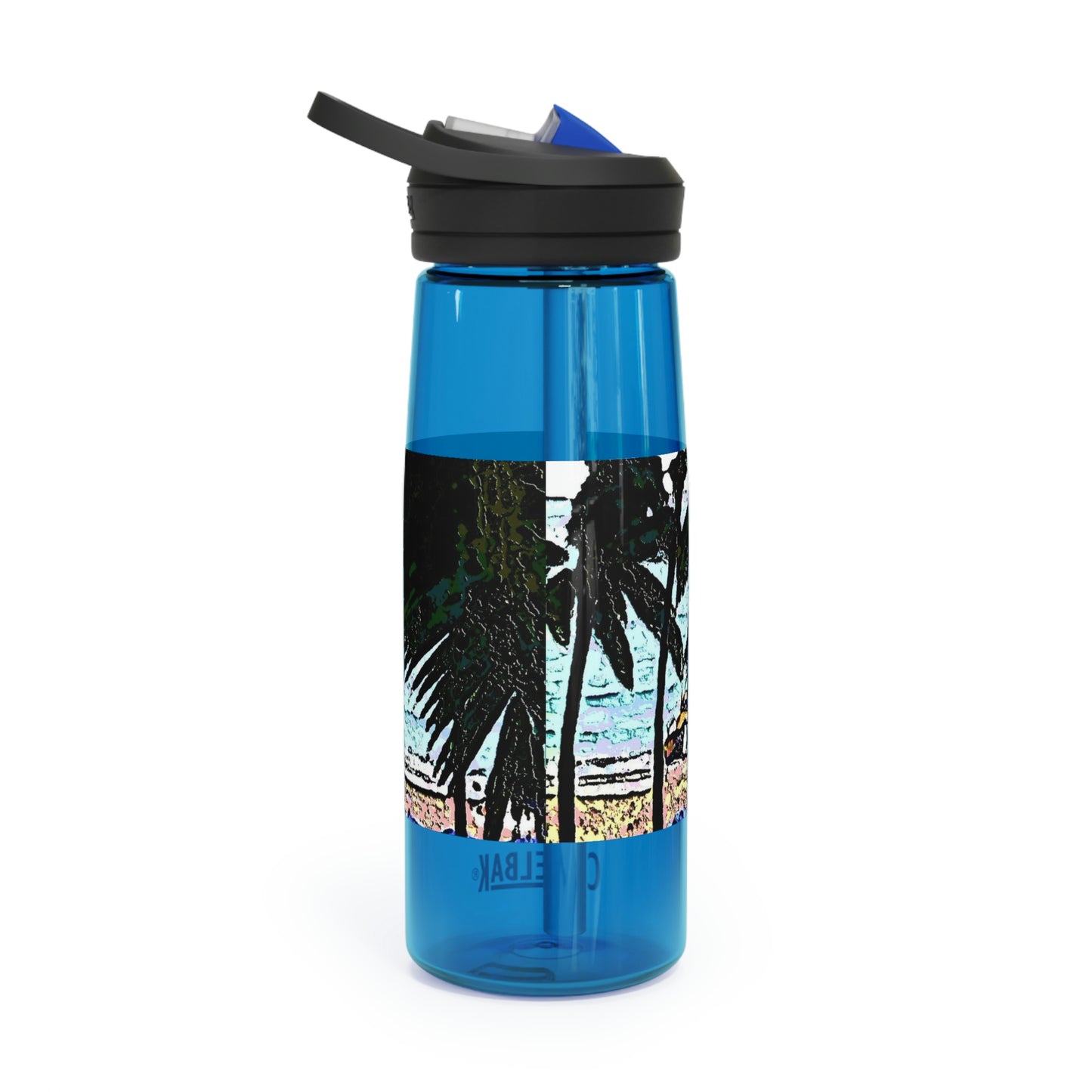 CamelBak Eddy®  Water Bottle, 20oz\25oz ... "A Beautiful Beach Amongst The Palms" ... The Outrigger Waikiki, Honolulu, Oahu ... Original Works ...