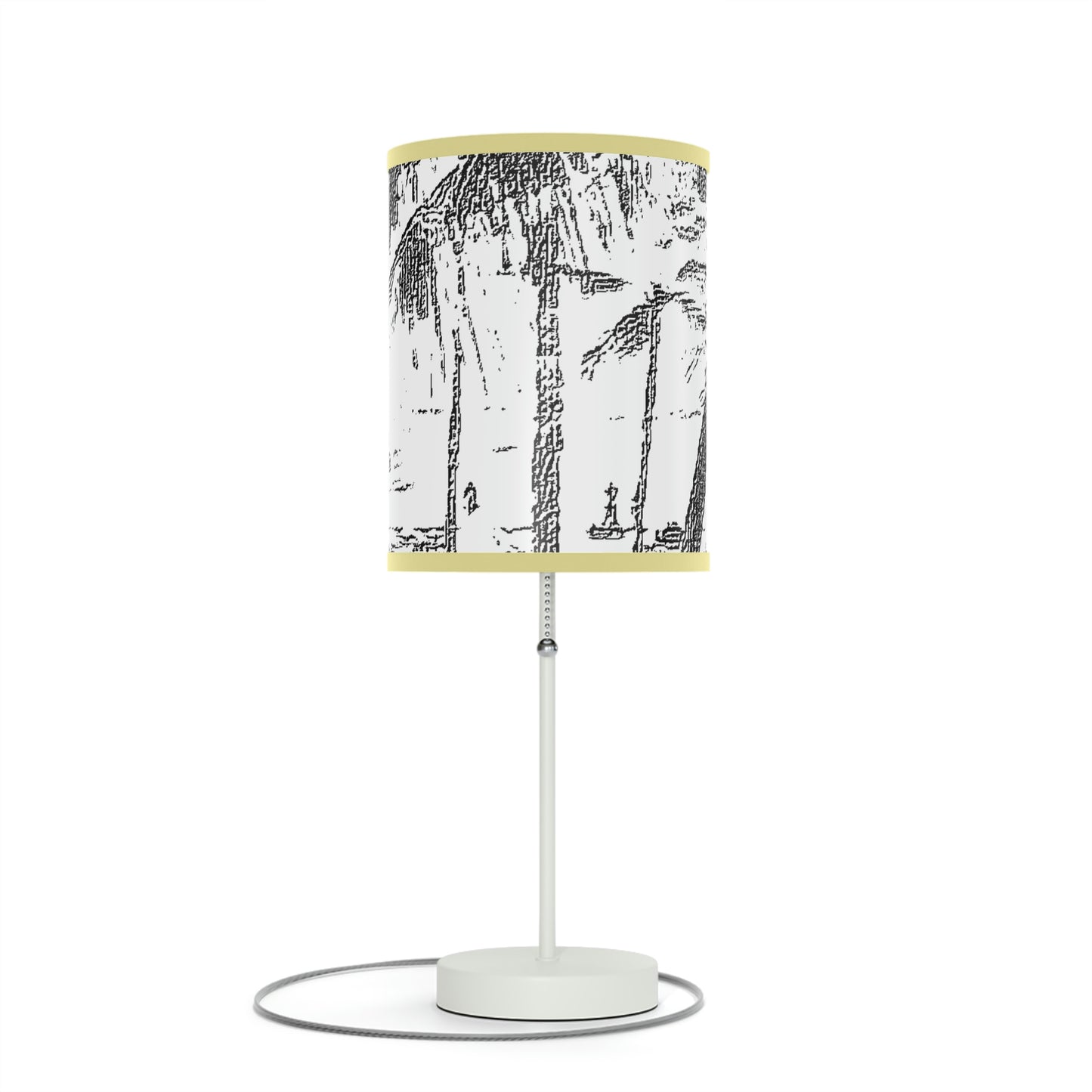 Lamp on a Stand, US|CA plug ... "The Royal Hawai'ian: Waikiki Beach_Beach" ... Honolulu, HI ... Ocotber 2014 (Halloween) ... Original Works ...
