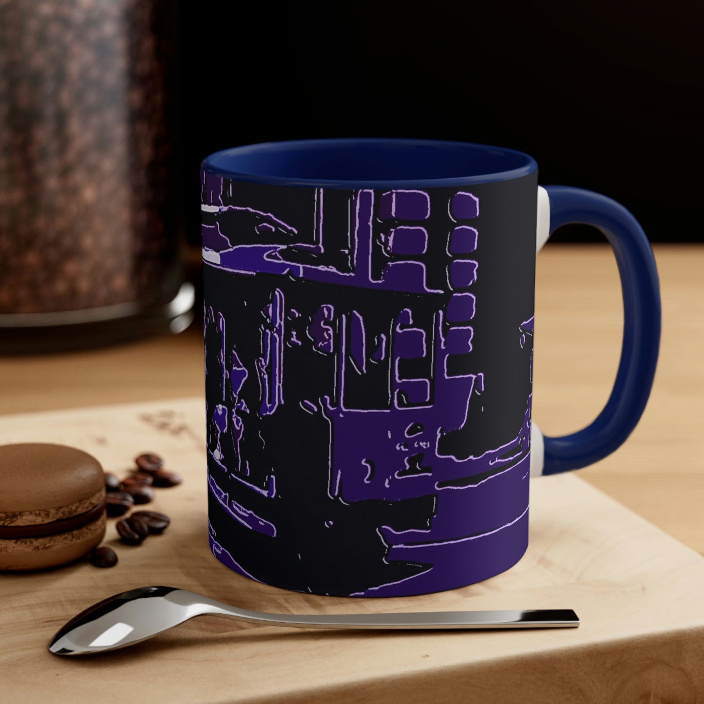 Accent Coffee Mug, 11oz ... San Francisco ... 'Rice-A-Roni-A-San Francisco Treat' ... "A Cable Car Classic" ... Family Archives: 1973 ... Original Works ...