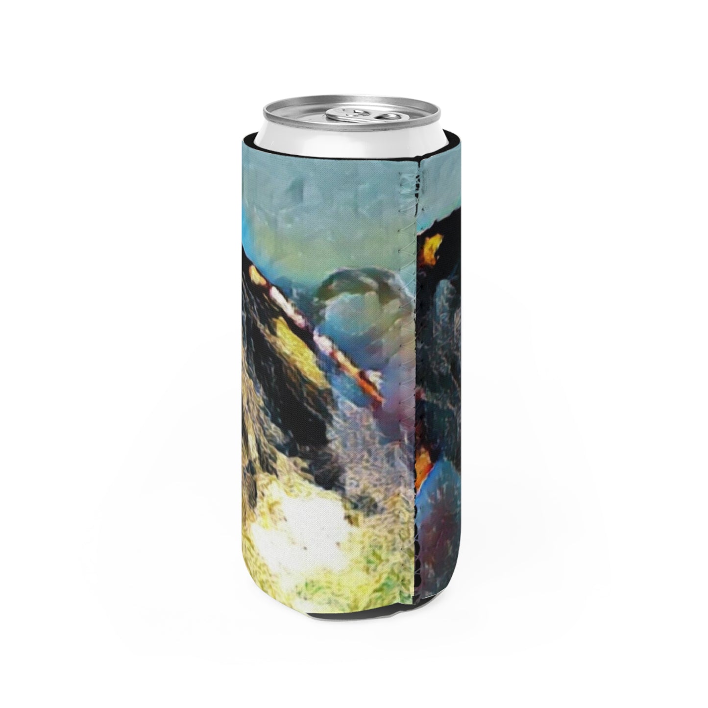 Slim Can Cooler ... An Extraordinary Humpback Breach ... 'With Explosive Energy' ... Family Archives (KPH) ... Circa: 21st Century. Maui, HI ... Original Works ...
