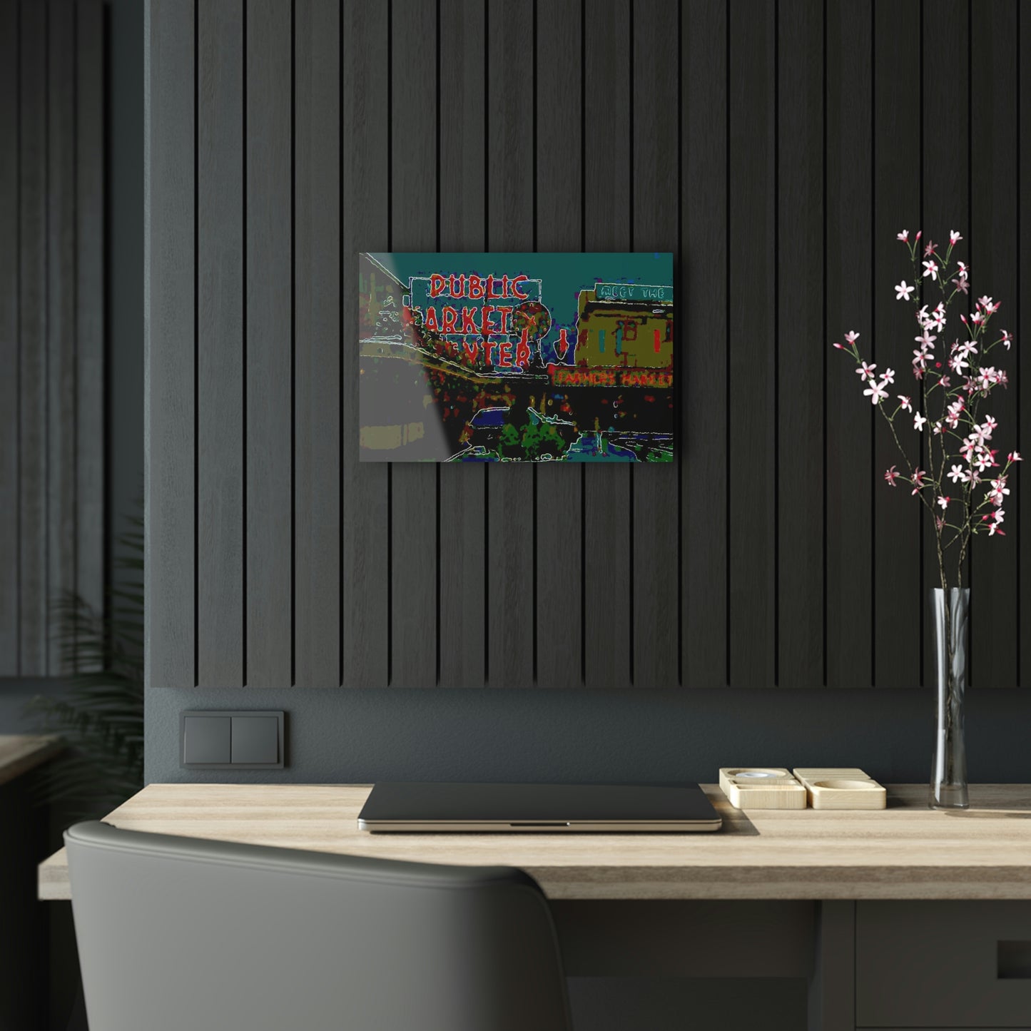 Acrylic Prints ... "Seattle's PPM: Pike-Place-Market" ... I Remember That Day ... The Photo Shoot ... 'It Was Snowing' ... Original Works ...