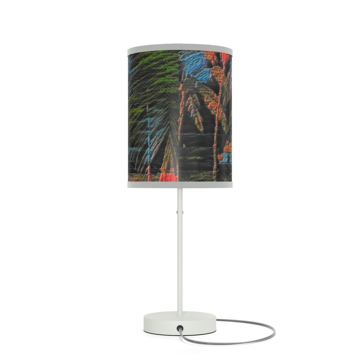 Lamp on a Stand, US|CA plug ... "The Royal Hawai'ian: Waikiki Beach_Beach" ... Honolulu, HI ... Ocotber 2014 (Halloween) ... Original Works ...