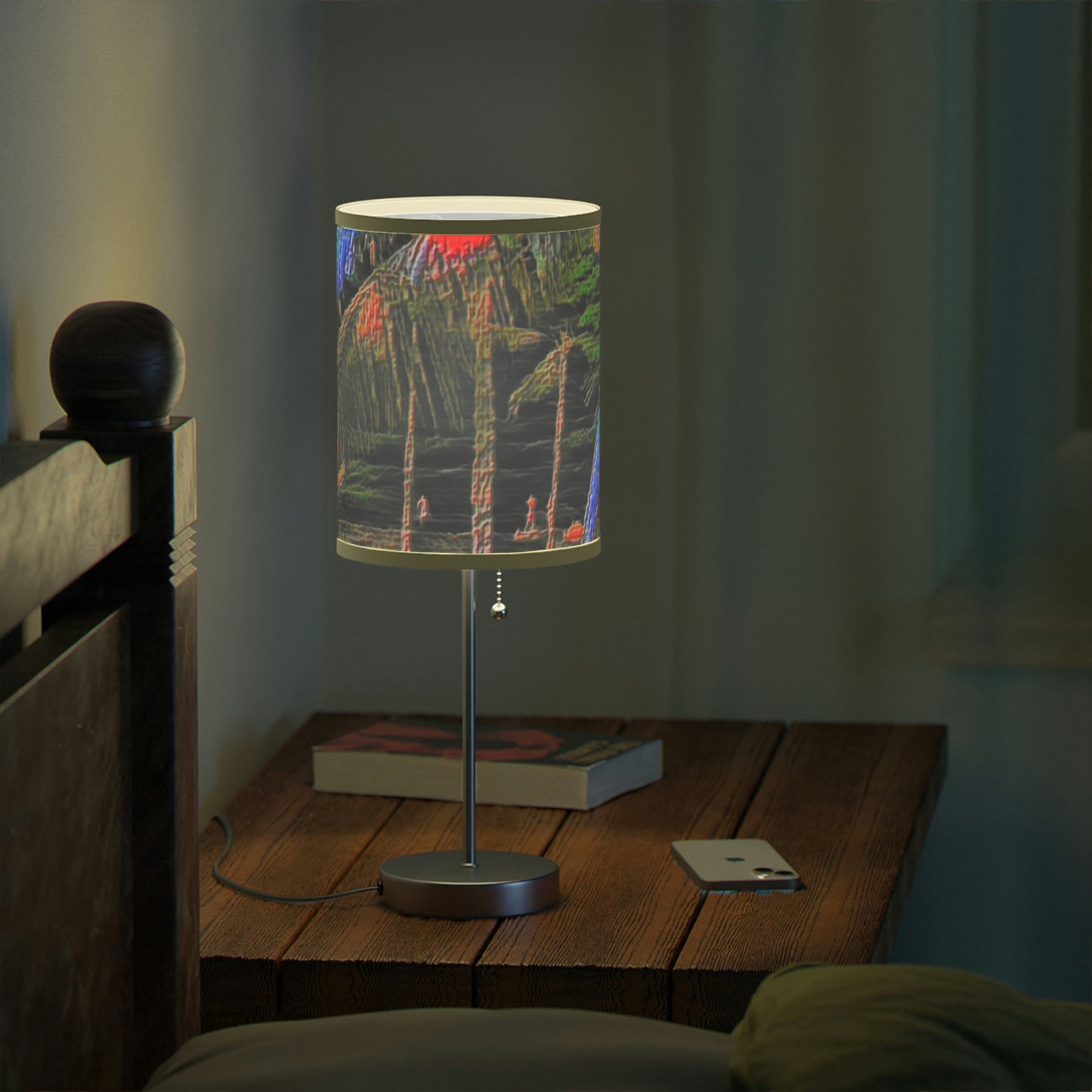 Lamp on a Stand, US|CA plug ... "The Royal Hawai'ian: Waikiki Beach_Beach" ... Honolulu, HI ... Ocotber 2014 (Halloween) ... Original Works ...