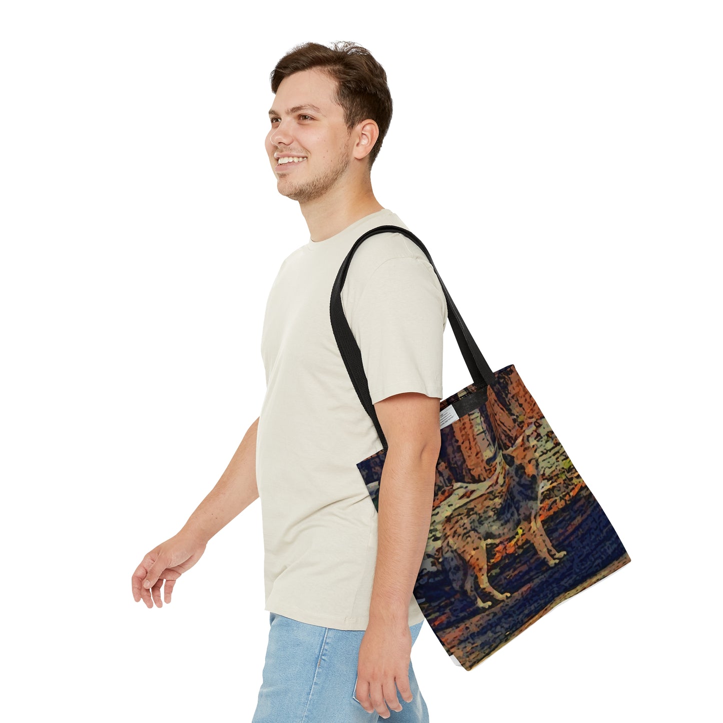 Tote Bag (AOP) ... Coyote ... "Yosemite Valley: Circa May23 ... KPH Base Photo" ... Original Works ...