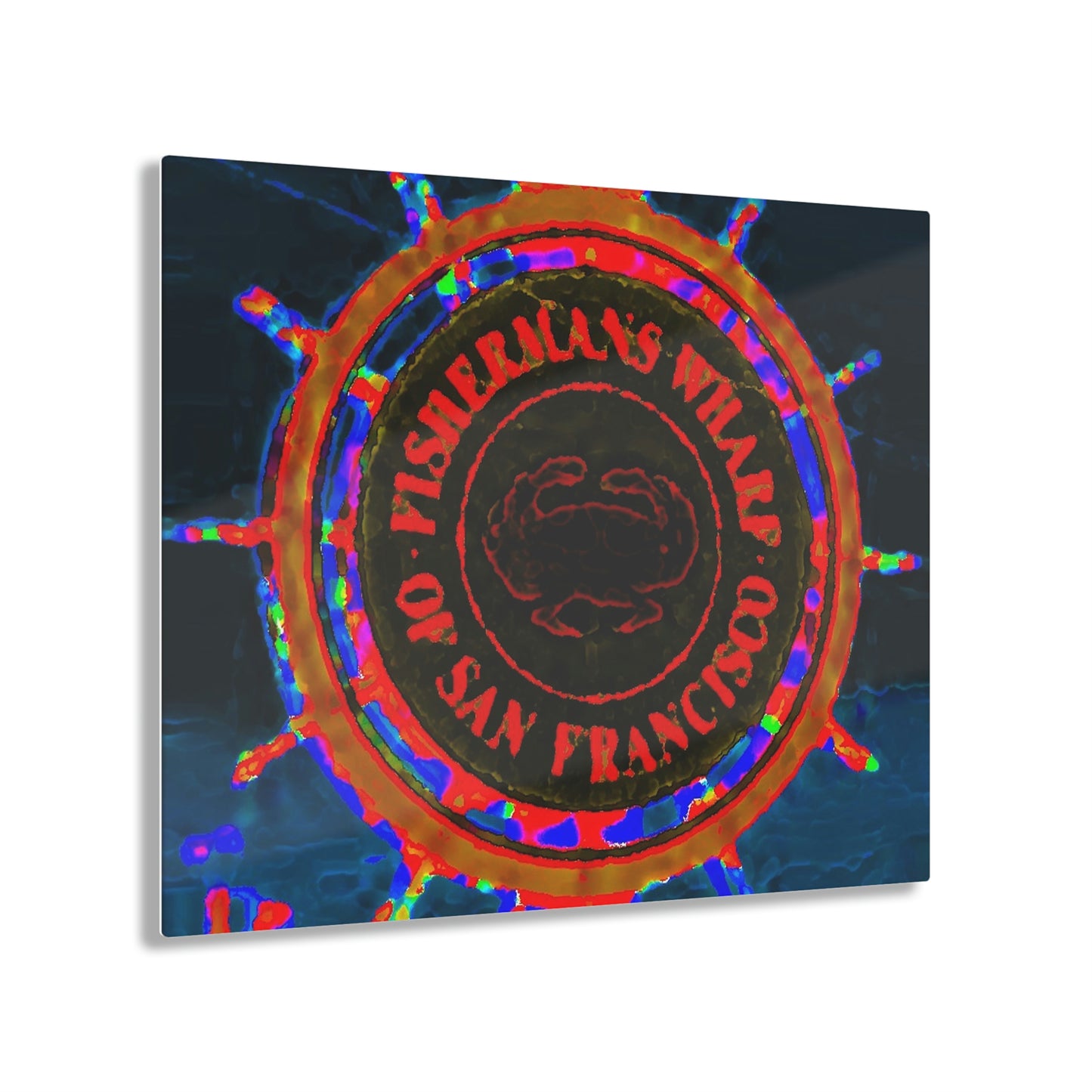 Acrylic Prints ... "No.9 Fishermen's Grotto - Fishermen's Wharf, SF, California" ... Family Archives: 1970's ... Original Works ...