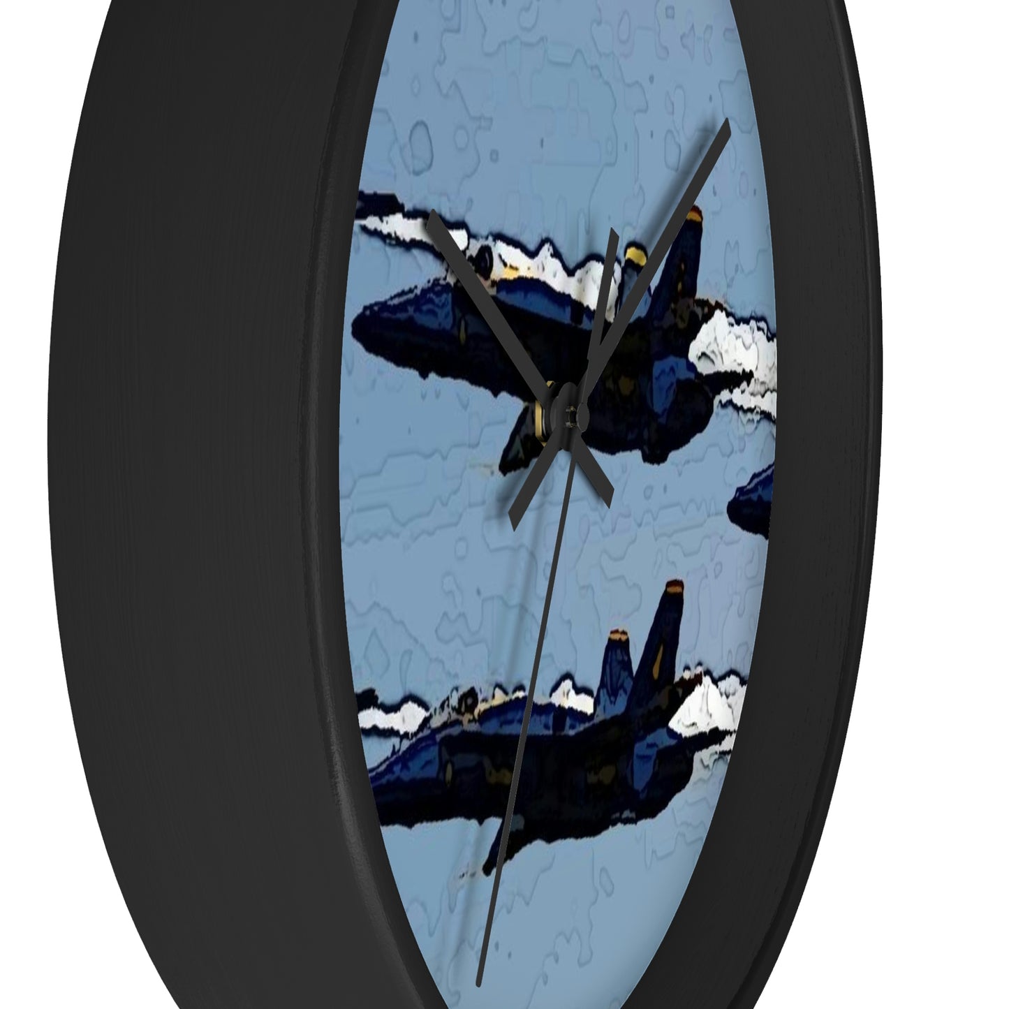 Wall clock ... Seattle Seafair ..."Blue Angels Run Over Lake Washington" ... Circa Mid 1980's ... Dr FJ Holt ... Original Works ...