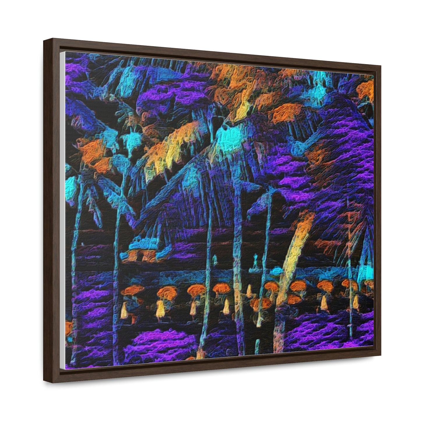 Gallery Canvas Wraps, Horizontal Frame ... "The Royal Hawai'ian: Waikiki Beach_Beach" ... Honolulu, HI ... Ocotber 2014 (Halloween) ... Original Works ...