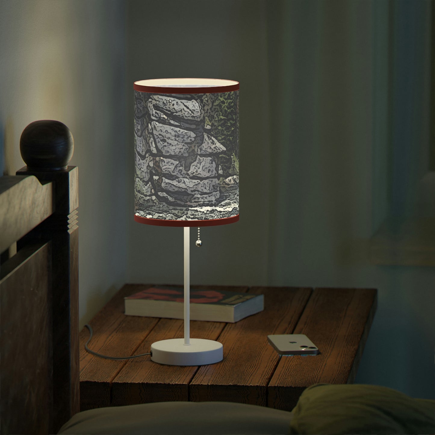 Lamp on a Stand, US|CA plug ... "I Am Innocent" ... Tricky-Dick Immortalized ... Nixon Rock: Along The River ... Central Idaho, Summer 2020 ... Original Works ...