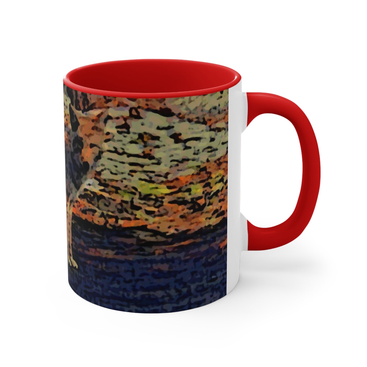 Accent Coffee Mug, 11oz ... Coyote ... "Yosemite Valley: Circa May23 ... KPH Base Photo" ... Original Works ...