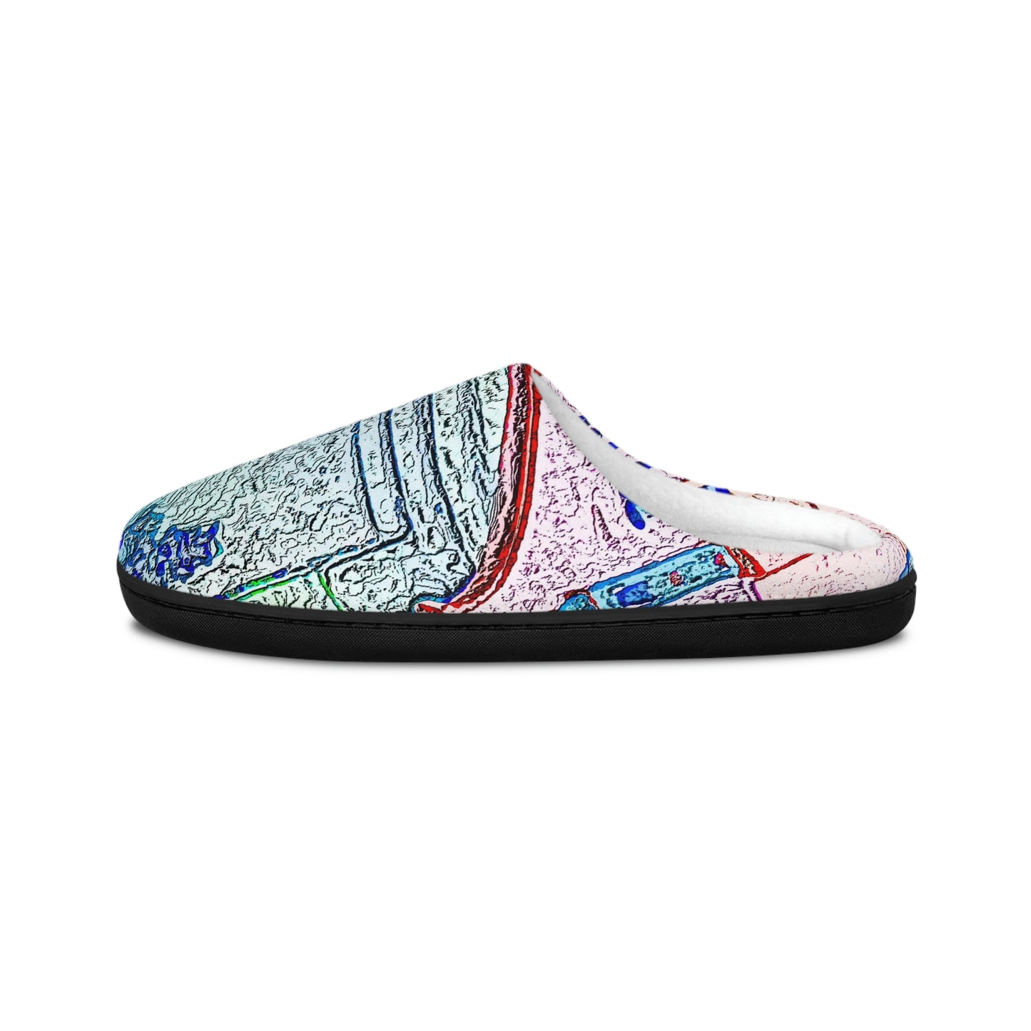 Men's Indoor Slippers ... "La Grande Entree" At: 'The Pink Palace' ... The Royal Hawai'ian ... Honolulu, HI ... '27Oct2014' ... Original Works ...