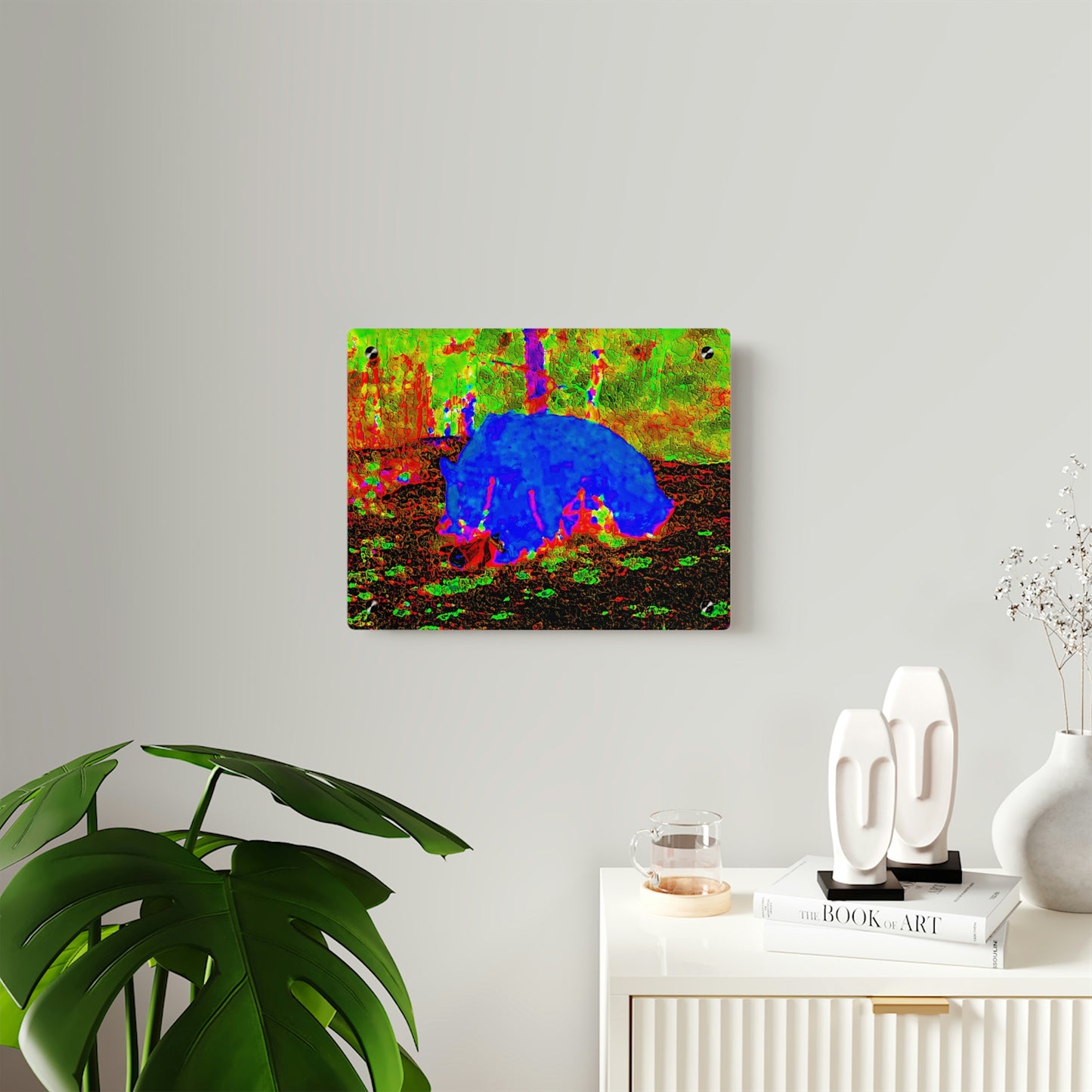 Acrylic Wall Art Panels ... RCY: "Rhett Creek Yogi ... '500 Lbs Of Autumn Season Hunger' ..."  ... September 2022 ... Central Idaho ... Original Works ...