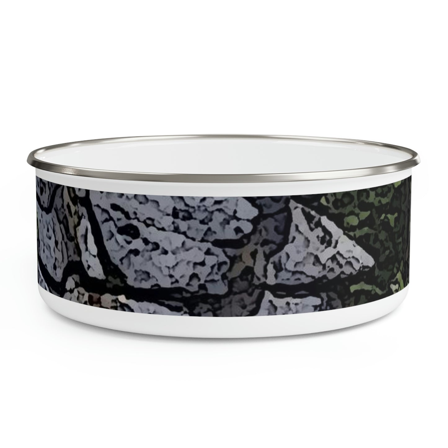 Enamel Bowl ..."I Am Innocent" ... Tricky-Dick Immortalized ... Nixon Rock: Along The River ... Central Idaho, Summer 2020 ... Original Works ...