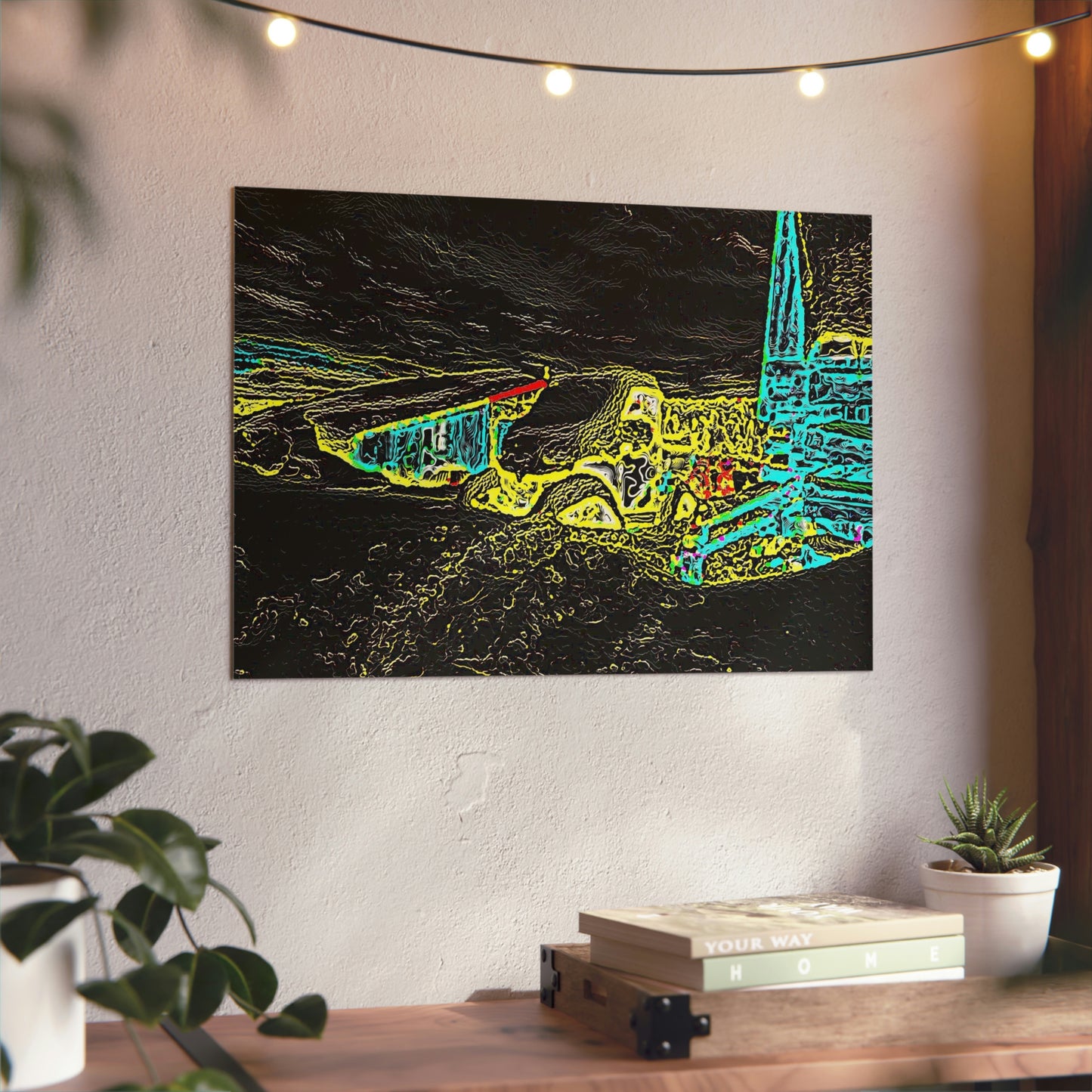 Aluminum Composite Panels ... Polaris Ranger-Tracker Parked: 'In-The-Snow' ... April 2023, Central Idaho ... Original Works: 20 Hours Rendering Time ...