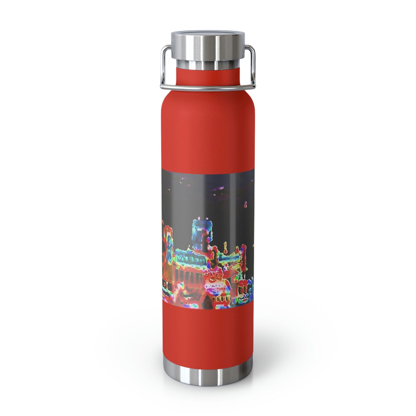 Copper Vacuum Insulated Bottle, 22oz ... "No.9 Fishermen's Grotto - Fishermen's Wharf, SF, California" ... Family Archives: 1970's ... Original Works ...