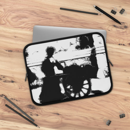Laptop Sleeve ... Dublin's "Molly Malone Along Grafton Street" ... Cryin' Cockels & Muscles Alive-Alive-Oh ... Circa 2003 ... Original Works ...