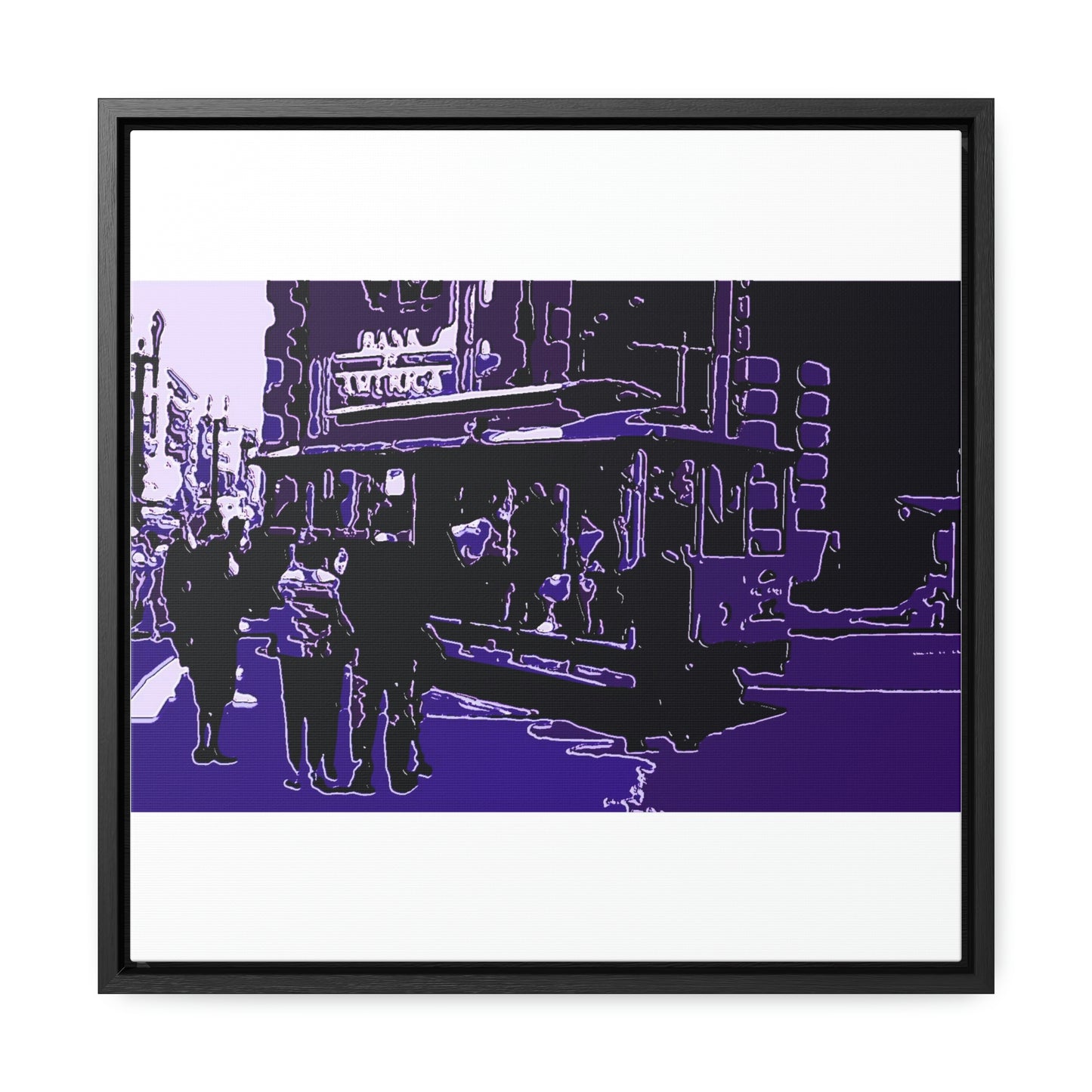 Gallery Canvas Wraps, Square Frame ... San Francisco ... 'Rice-A-Roni-A-San Francisco Treat' ... "A Cable Car Classic" ... Family Archives: 1973 ... Original Works ...