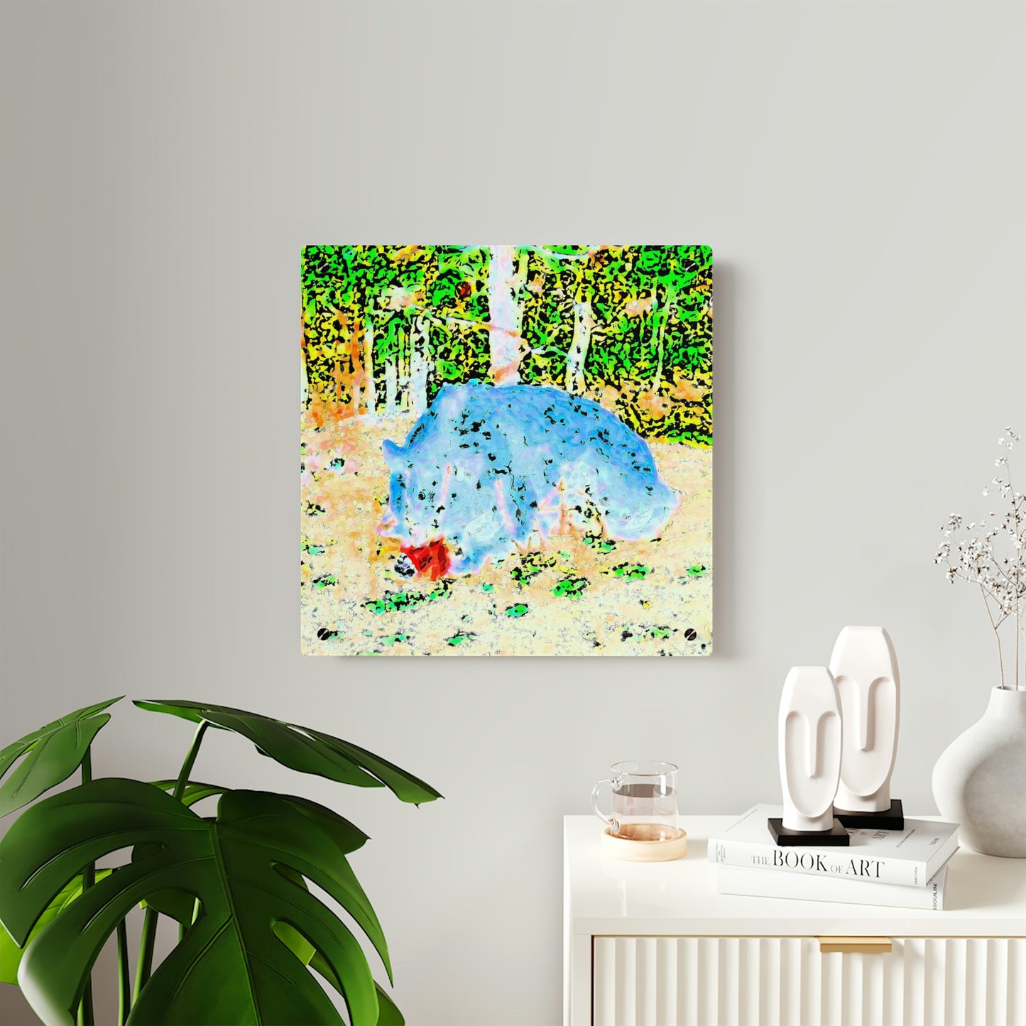 Acrylic Wall Art Panels ... RCY: "Rhett Creek Yogi ... '500 Lbs Of Autumn Season Hunger' ..."  ... September 2022 ... Central Idaho ... Original Works ...