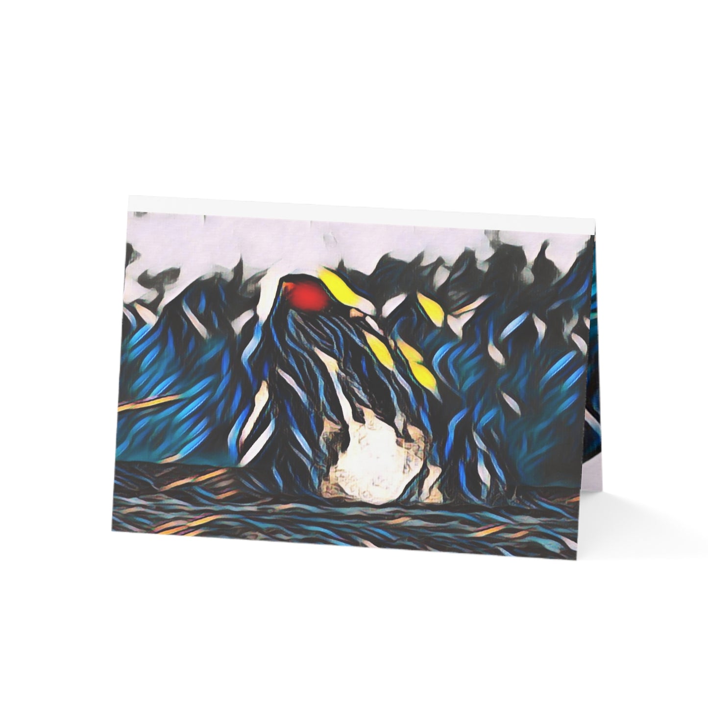 Greeting Cards (1, 10, 30, and 50pcs) ... "Ken's Favourite Humpback Breach" ... Circa: 21st Century ... Maui, HI ... Original Works ...