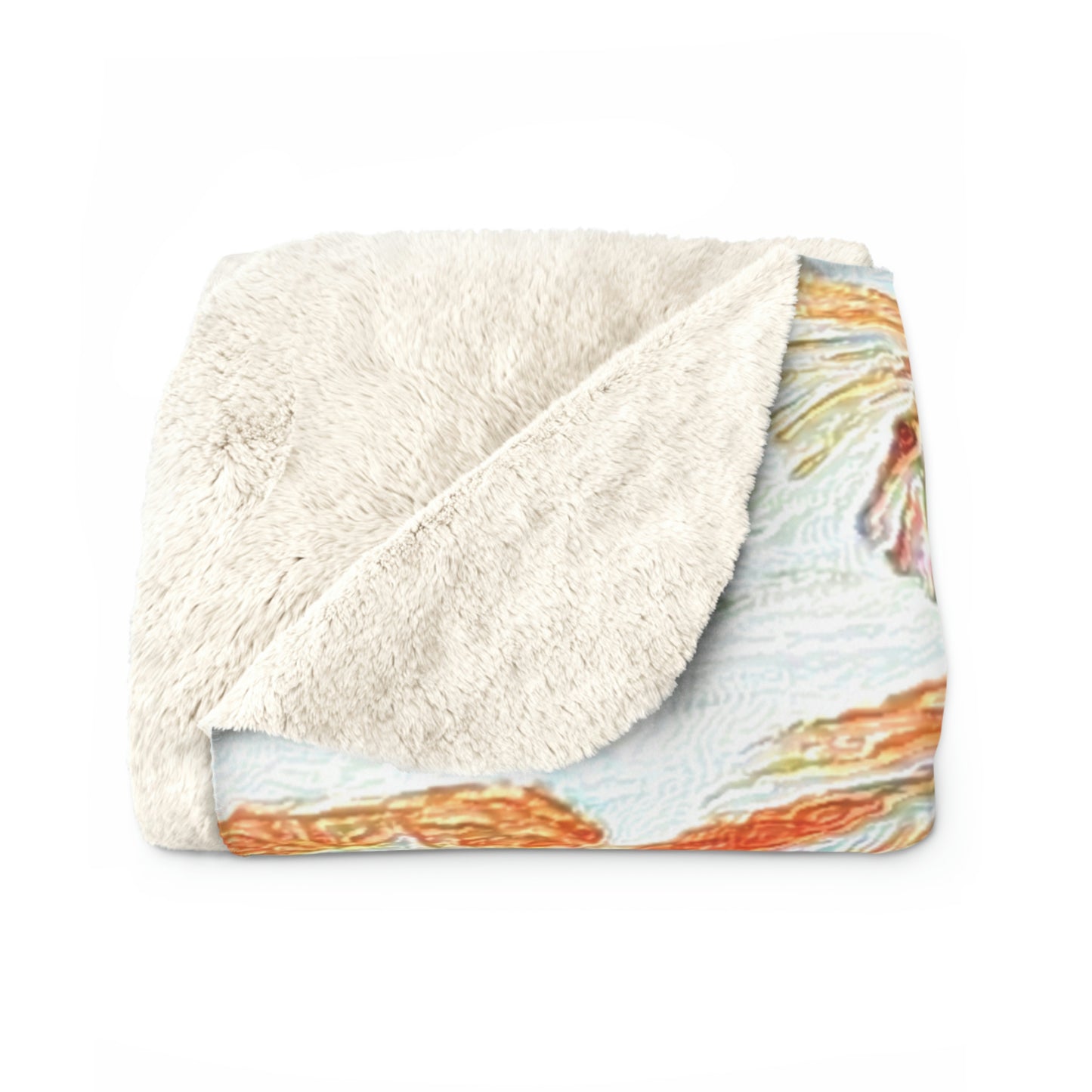 Sherpa Fleece Blanket ... "The Royal Hawai'ian: Waikiki Beach_Beach" ... Honolulu, HI ... October 2014 (Halloween) ... Original Works ...