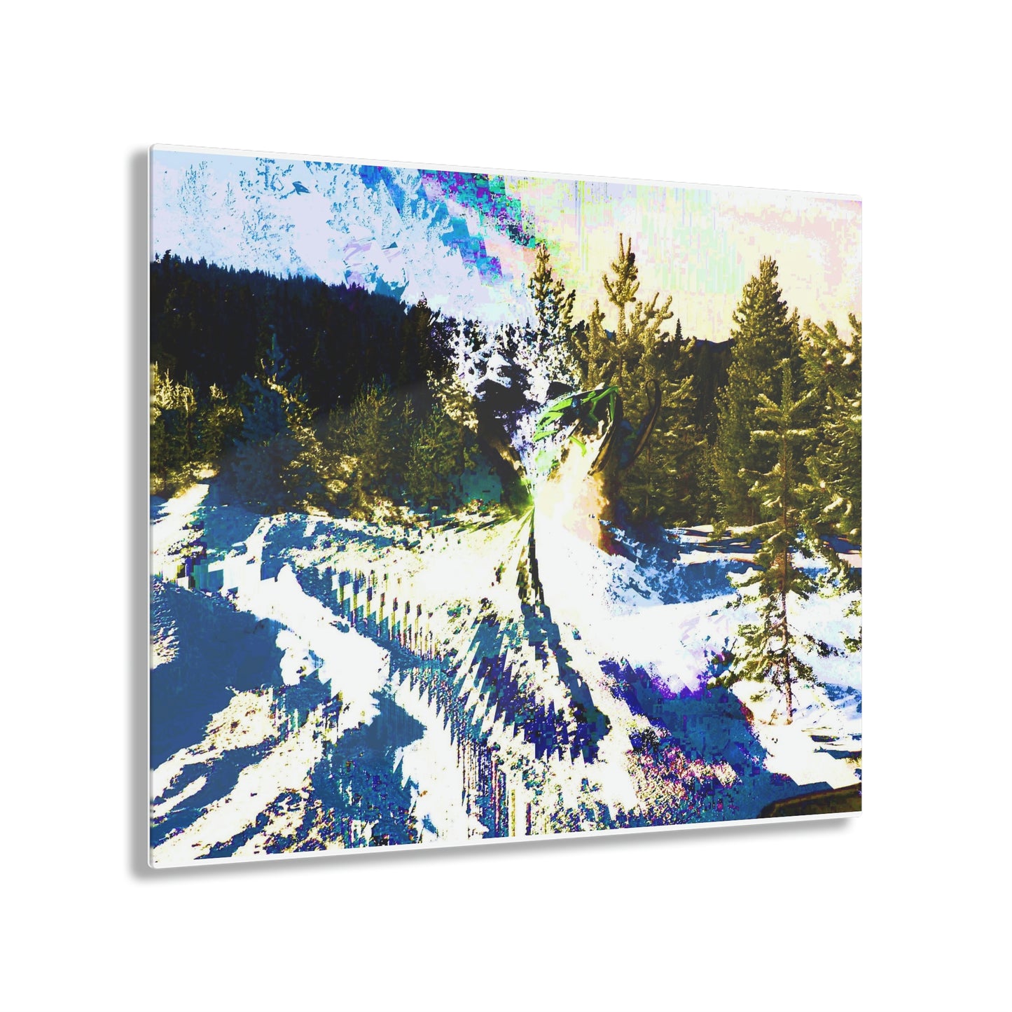 Acrylic Prints ... "No Time 'Like-Air-Time' ..." ... A True Master At His Craft ... December 2022, Rhett Creek, Idaho ... Original Works ...