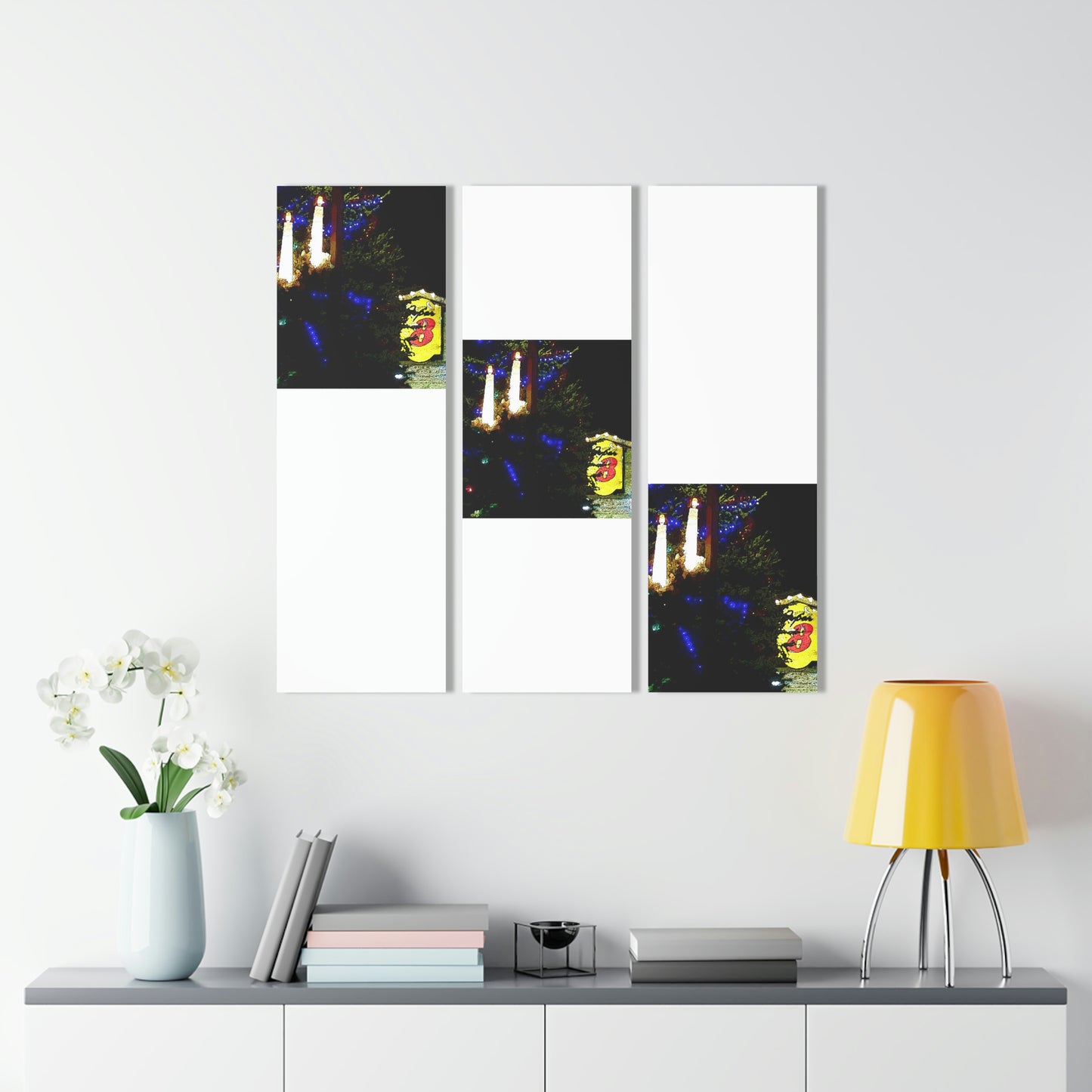 Acrylic Prints (Triptych) ... A Very Nice Super-8 'On The Praire' ... Grangeville, Idaho ... Jan23 ... Original Works ...