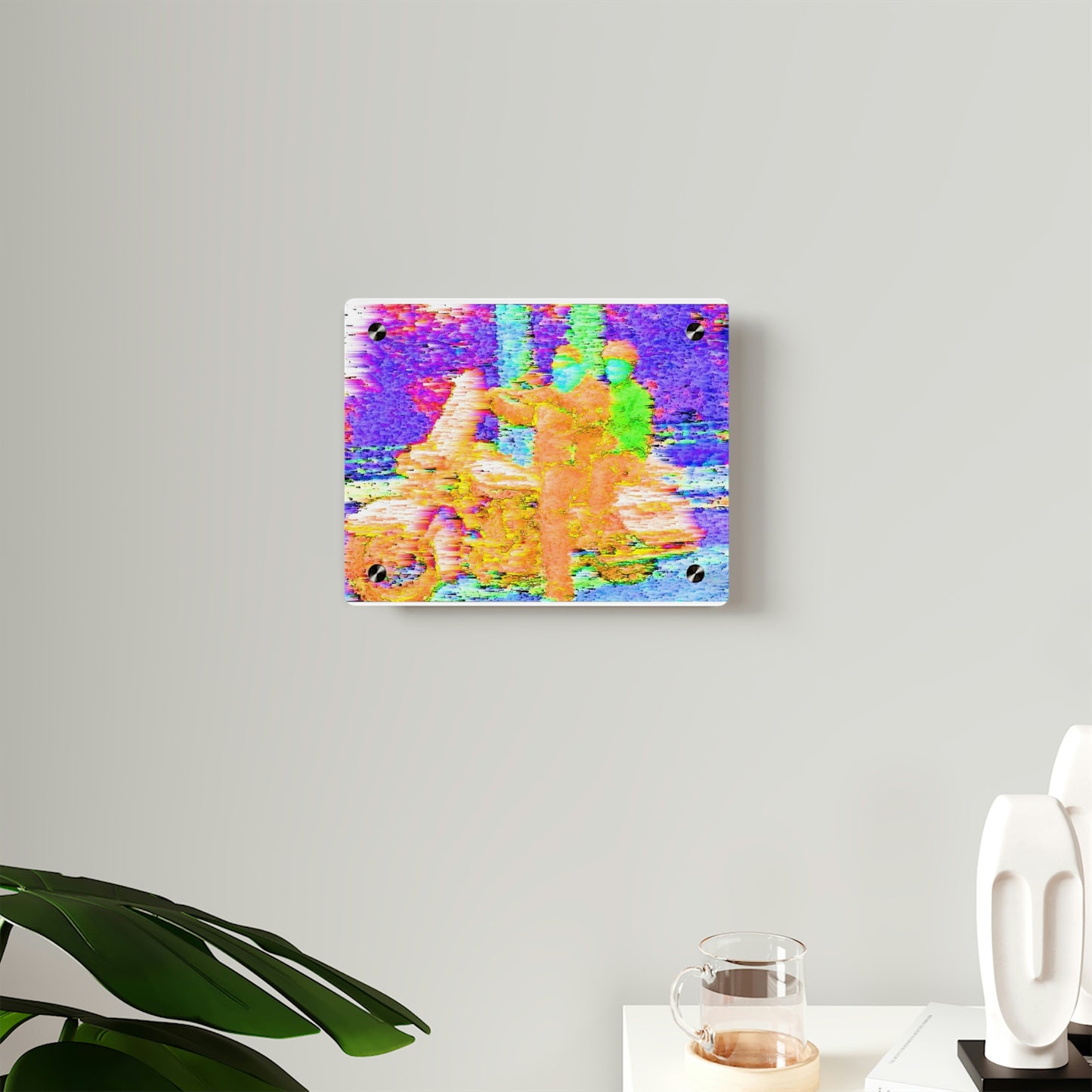 Acrylic Wall Art Panels ... "Hang On Babe ... Fuel Level's Low ... 'Gotta Hit The Juice For A Bit ... Expect 150mph For-A-Stretch'  " ... Original Works ...
