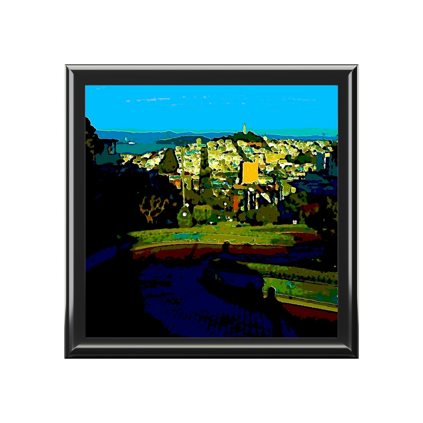 Jewelry Box ... "Lombard Street San Francisco, CA, USA" ... Family Archives 1970's ... Original Works ...